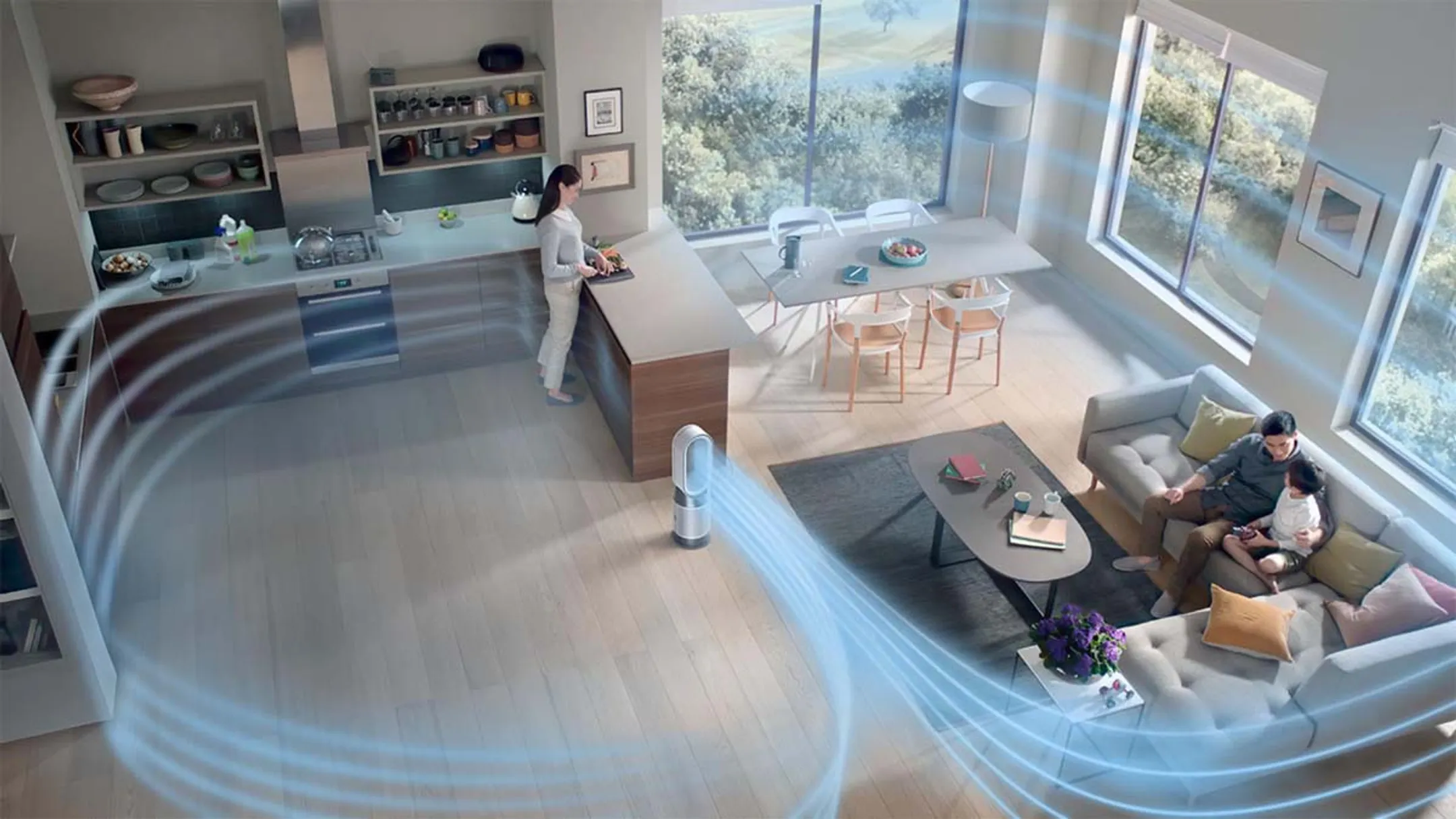 Dyson Purificateur d'air Hot & Cool Gen1 HP10 image