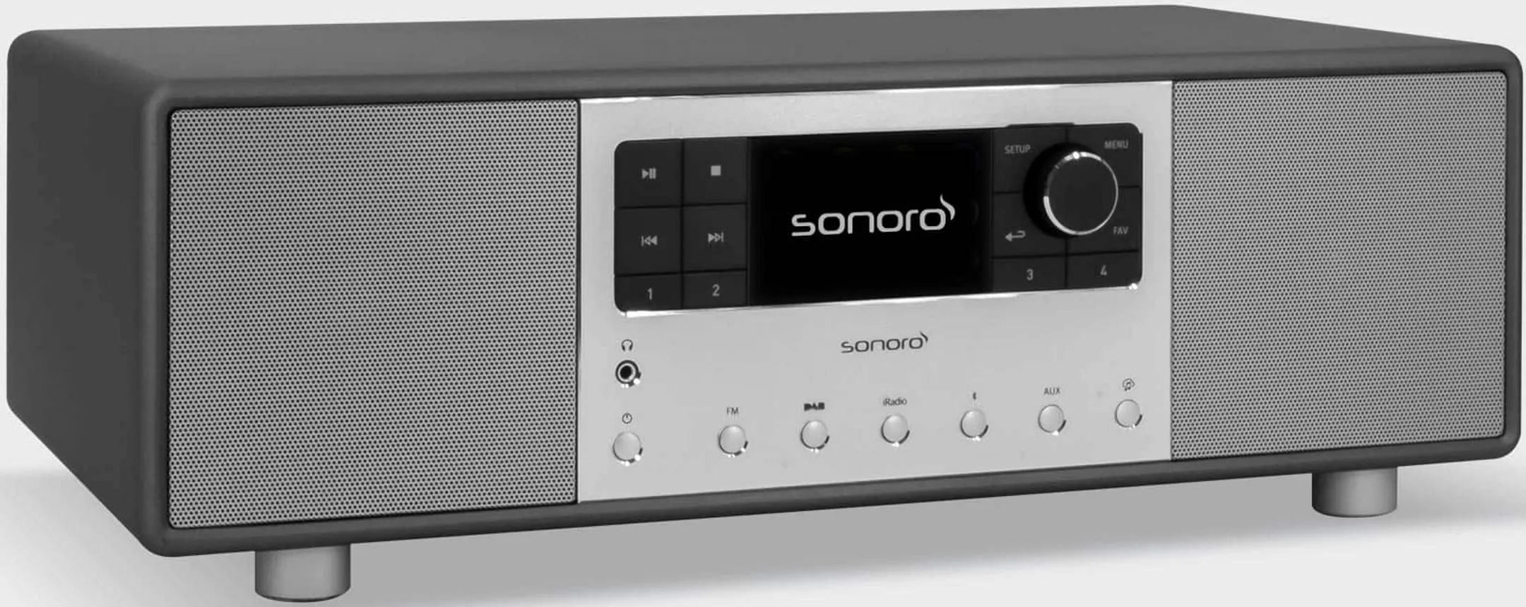 SONORO Primus Internet Radio - Graphite(Mat) / Silver image