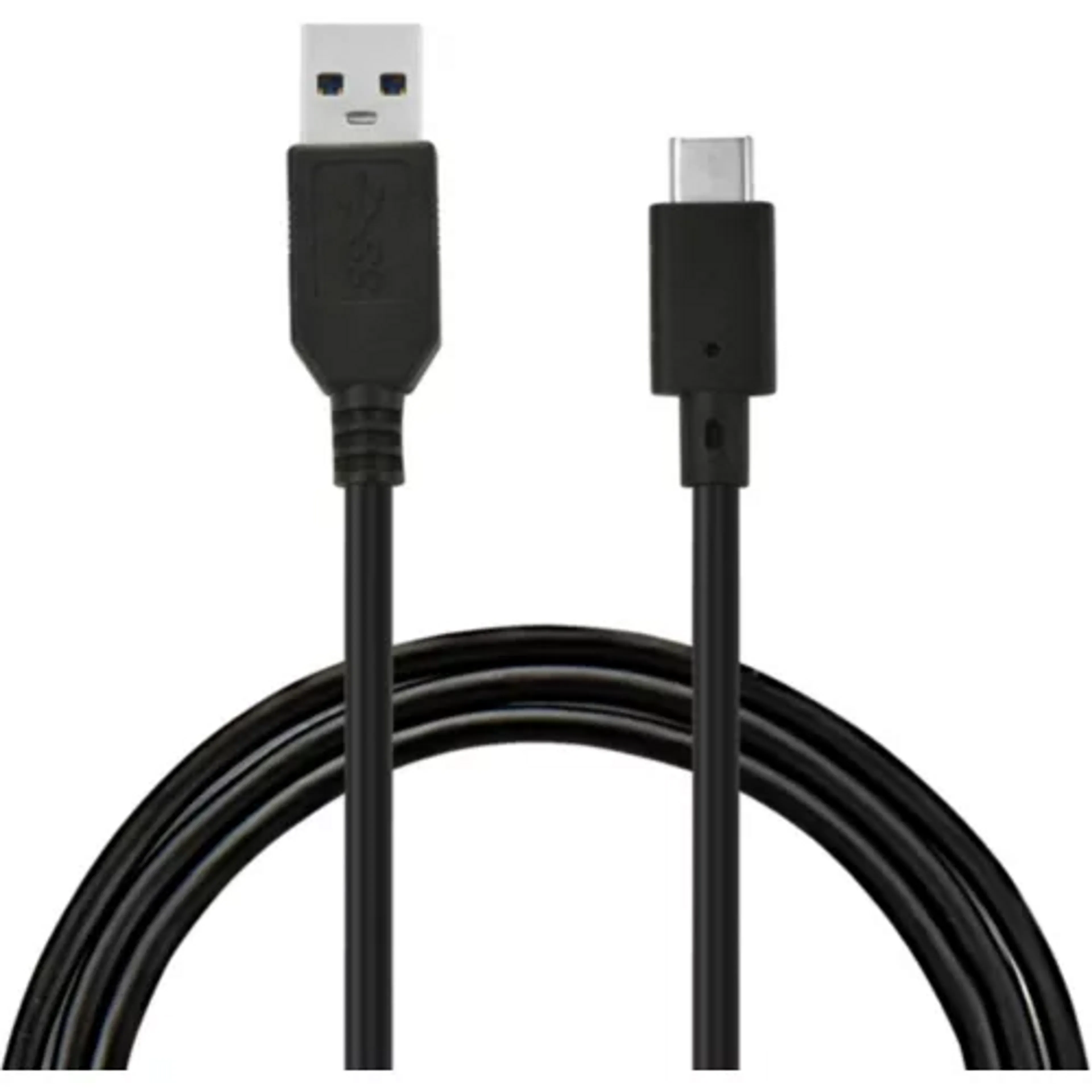 USB-A to USB-C cable - 2m - Black