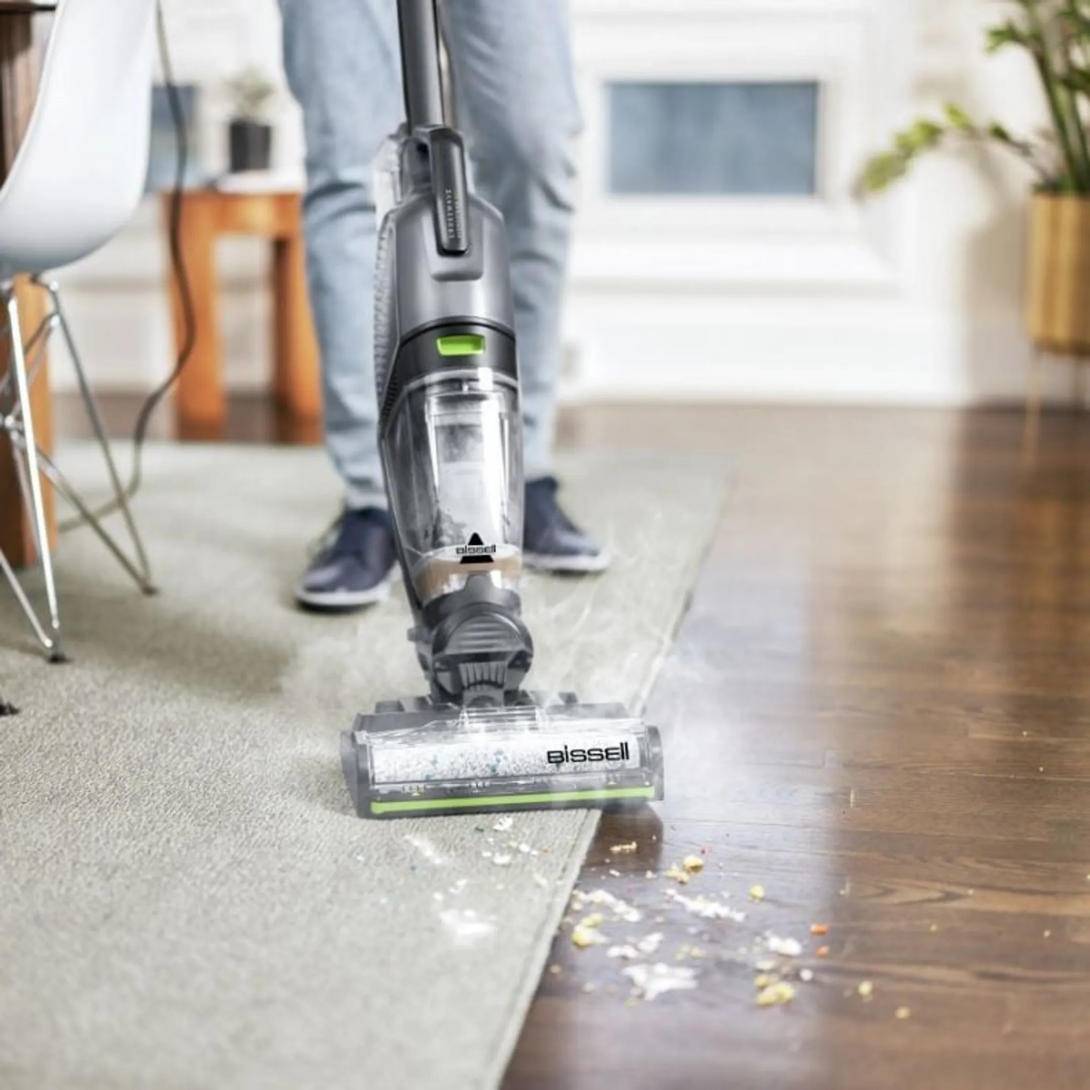 Bissell Crosswave Hydrosteam Pet Pro Steam Floor Cleaner - B3528N image