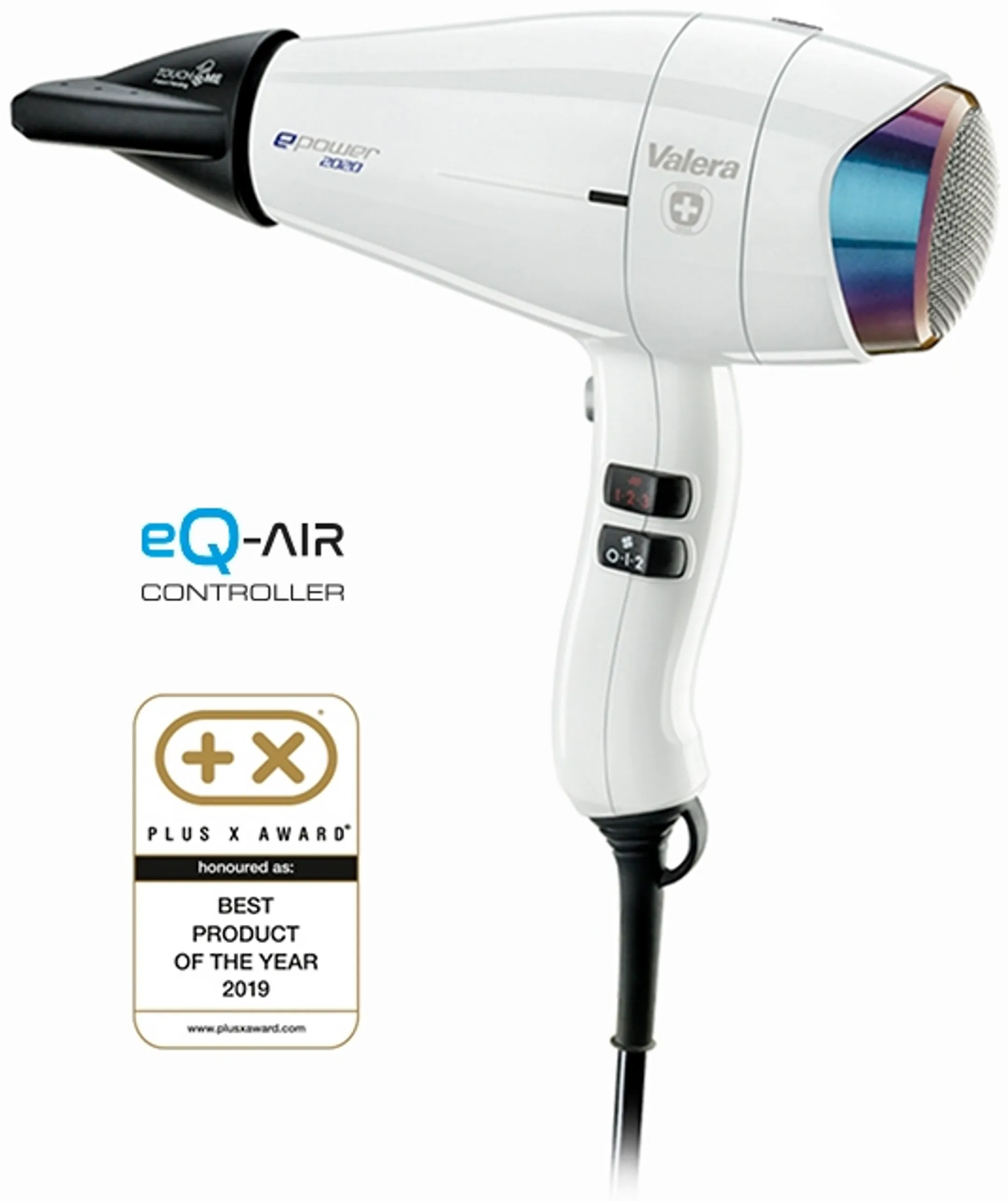Sèche-cheveux professionnel EPOWER 2020 EQ RC - Blanc