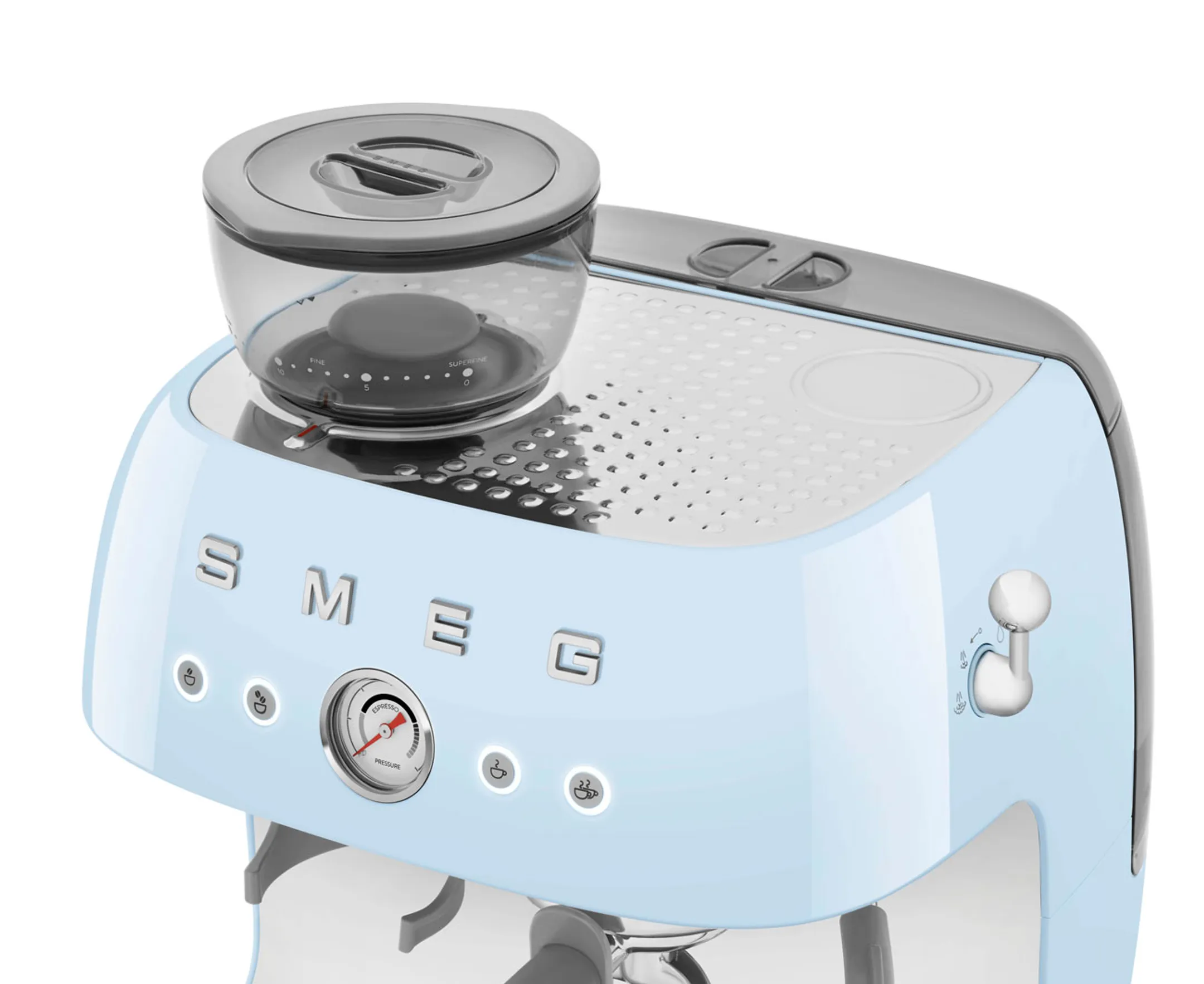 Smeg Machine à expresso EGF03PBEU - Bleu image