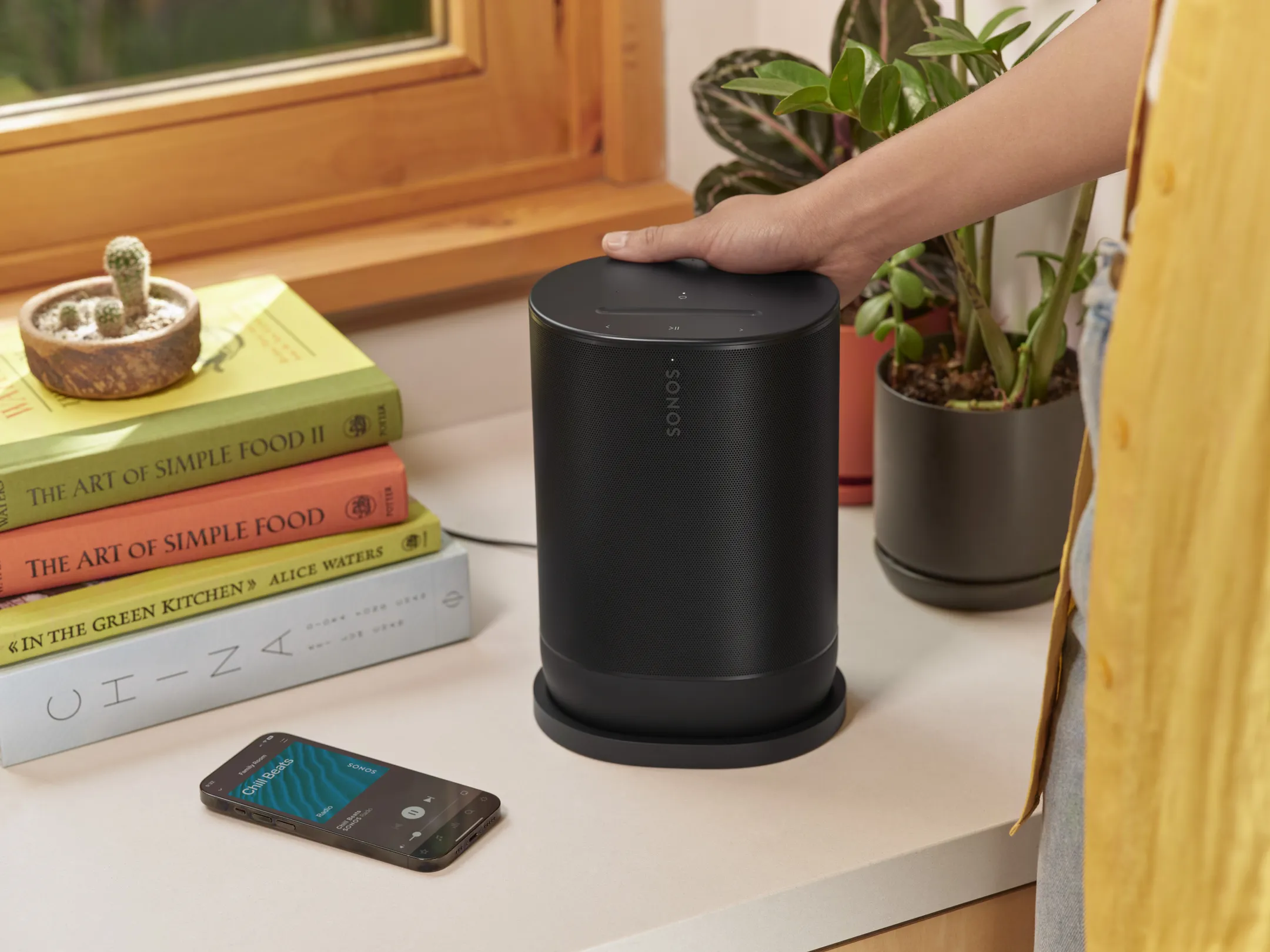 SONOS Enceinte Wi-Fi et Bluetooth Move 2 - Noir image