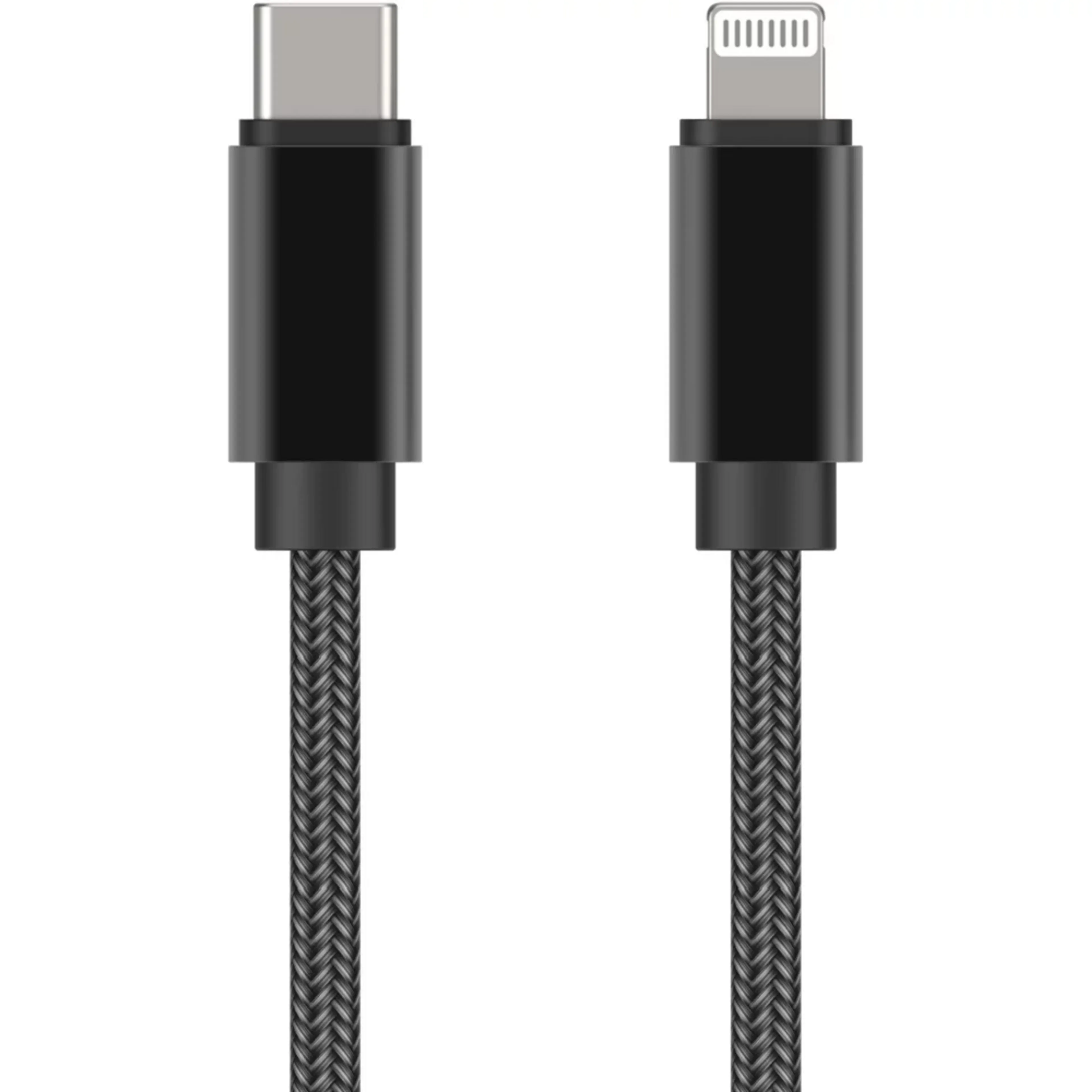 Adeqwat Apple Certified Lightning to USB-C Cable - 2m - Black image