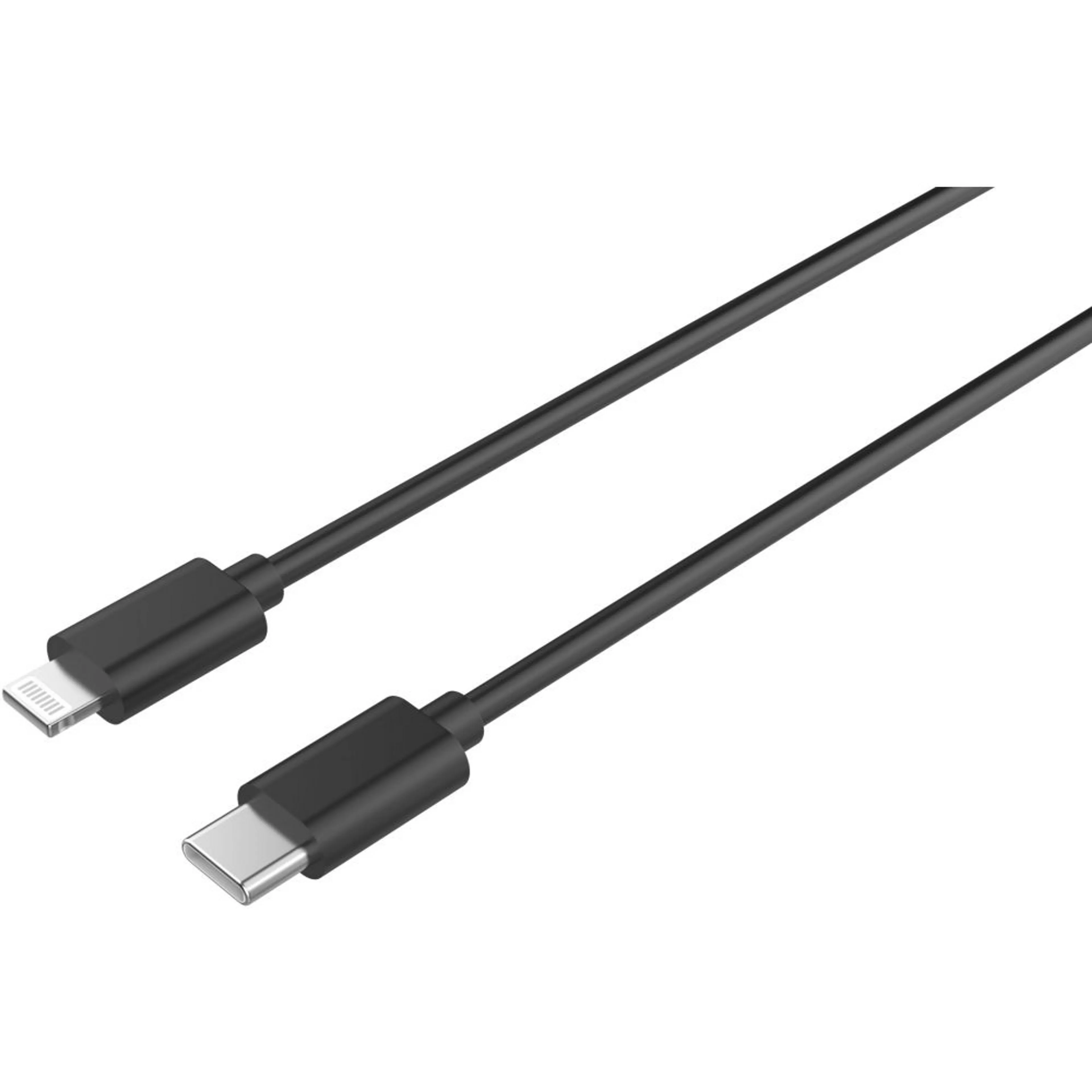 ESSENTIEL-B Apple Certified Lightning to USB-C cable - 1m - Black image
