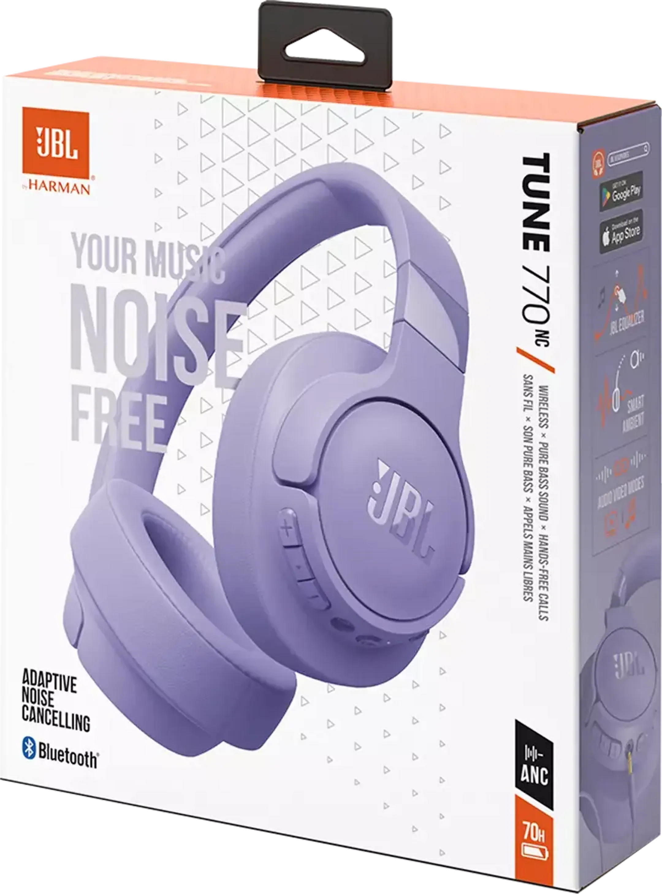 JBL TUNE 770NC Kabelloser Kopfhörer - Violett image