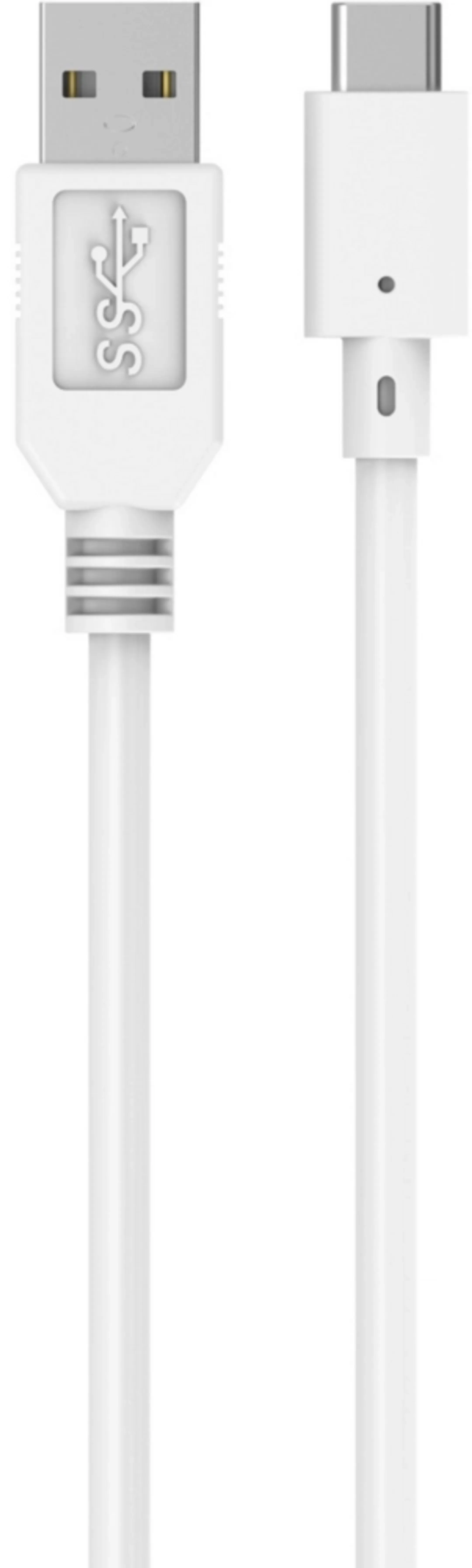 Cable USB-A vers USB-C - 1m - Blanc