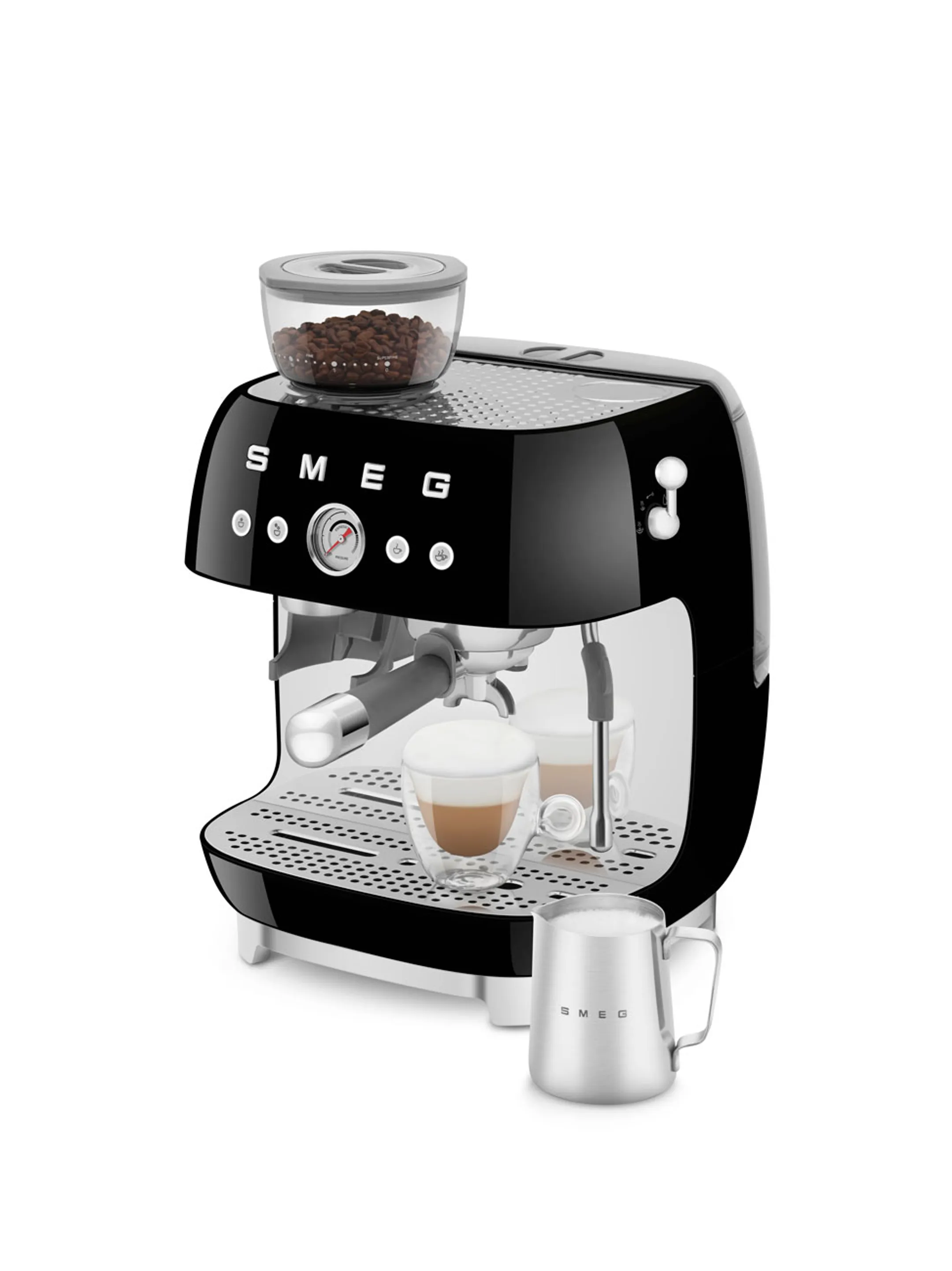 Smeg Machine à expresso EGF03BLEU - Noir image