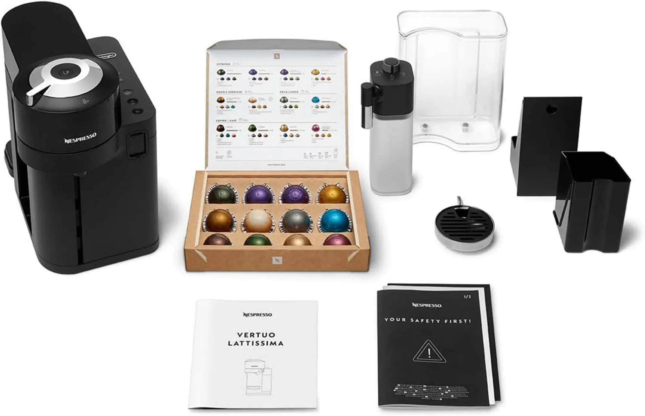 De'Longhi Nespresso Vertuo Lattissima ENV300.B - Black image