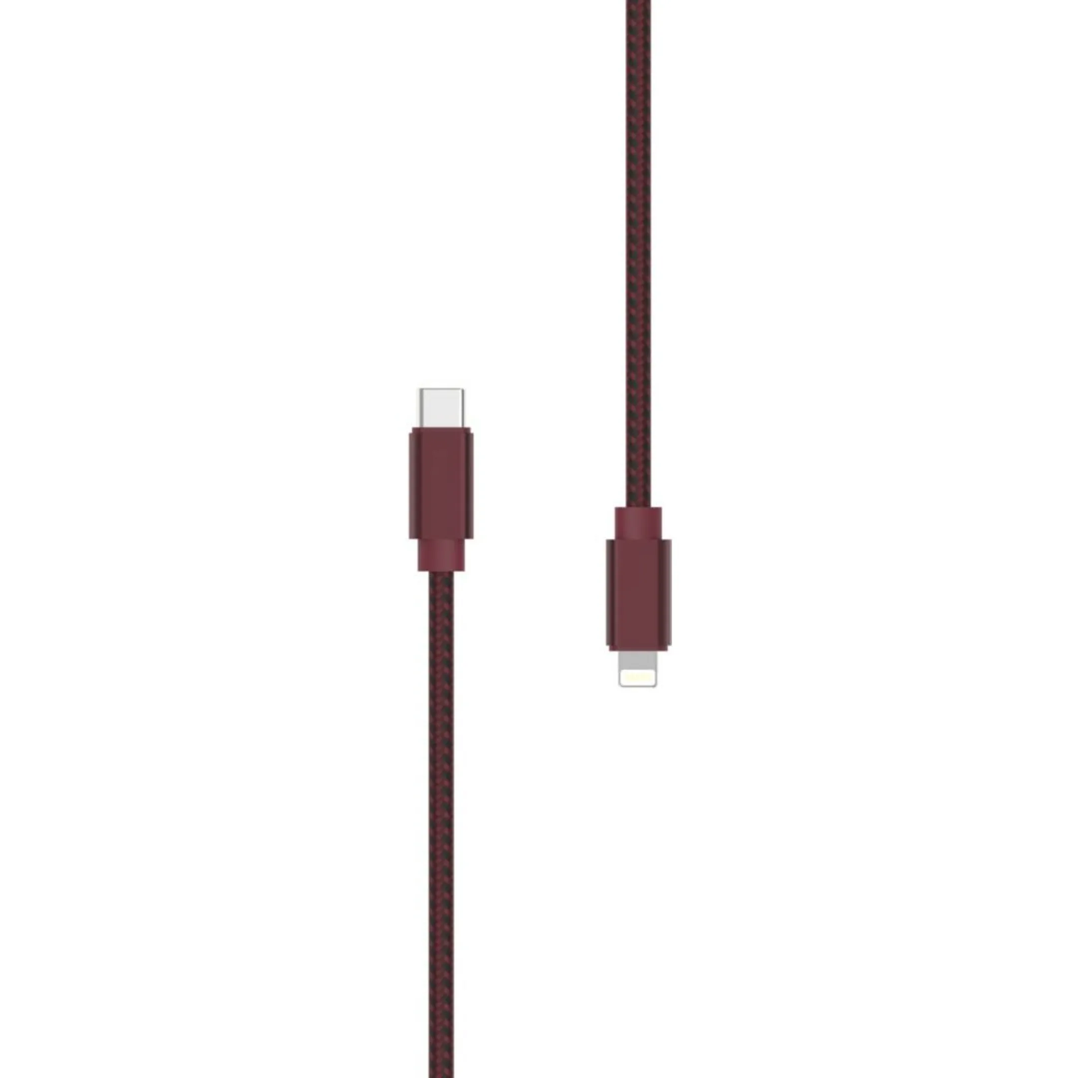 Adeqwat Câble Lightning vers USB-C Certifié Apple - 2m - Dark Red image