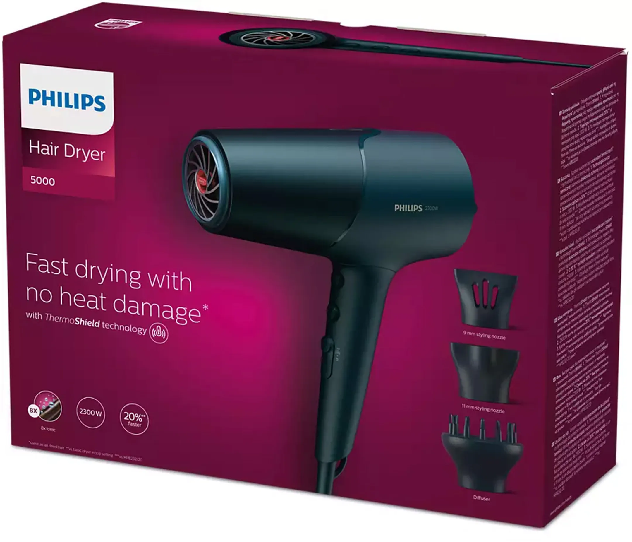 Philips BHD512/20 5000 Series Hair Dryer image