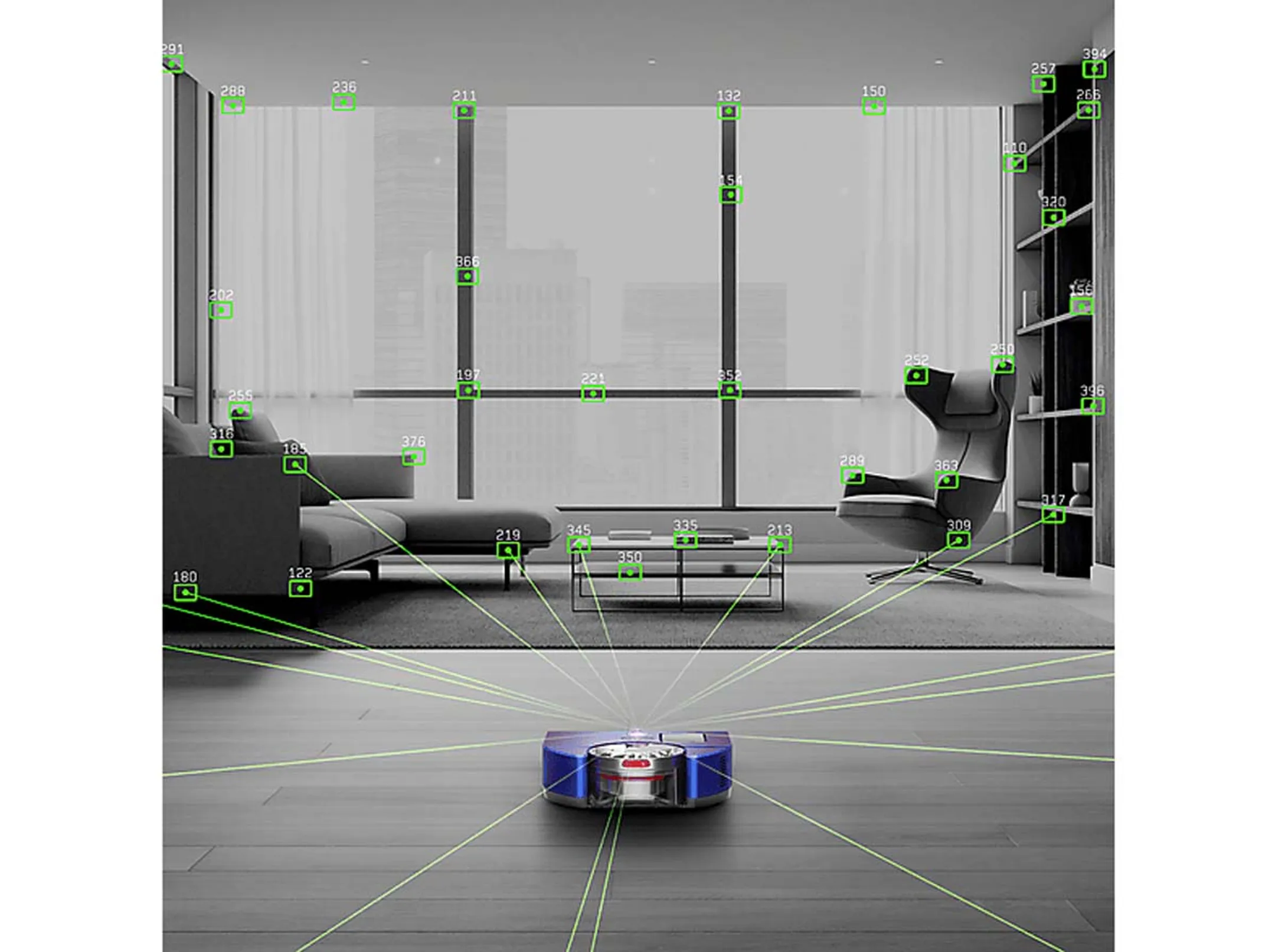 Dyson Aspirateur robot 360 Vis Nav image