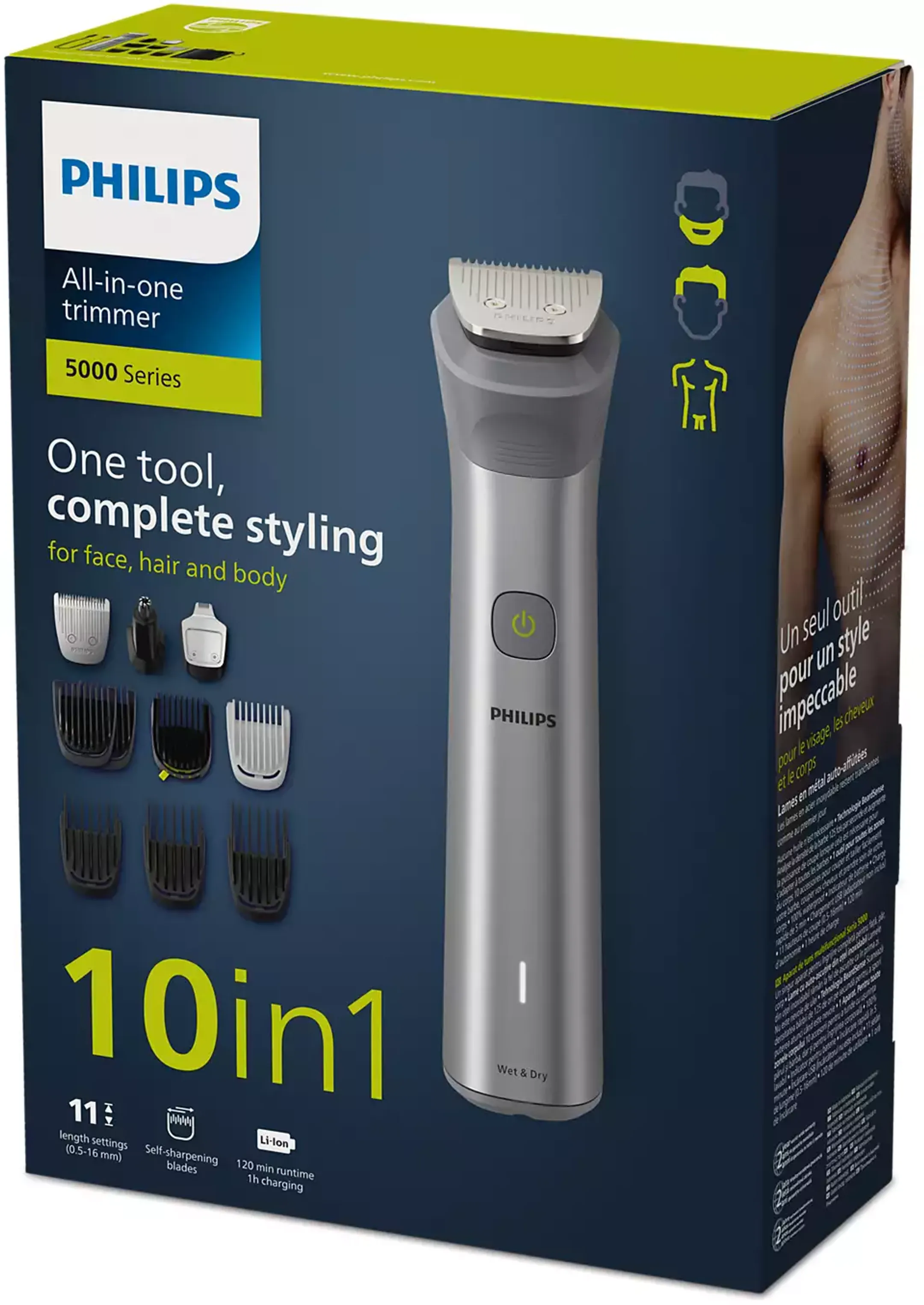 Philips Beard trimmer 10-in-1 Series 5000 MG5920/15 image