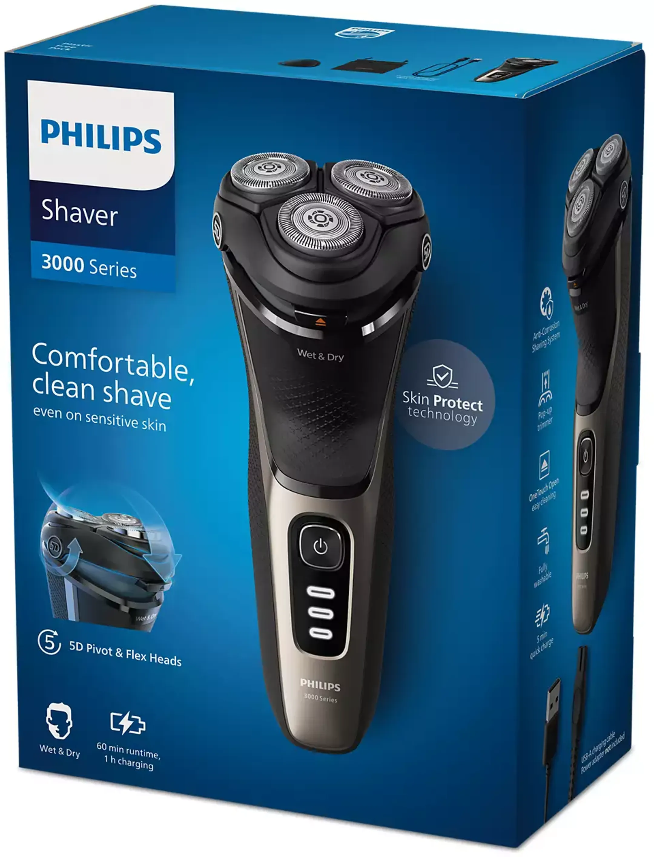 Philips Series 3000 electric shaver S3242/12 image