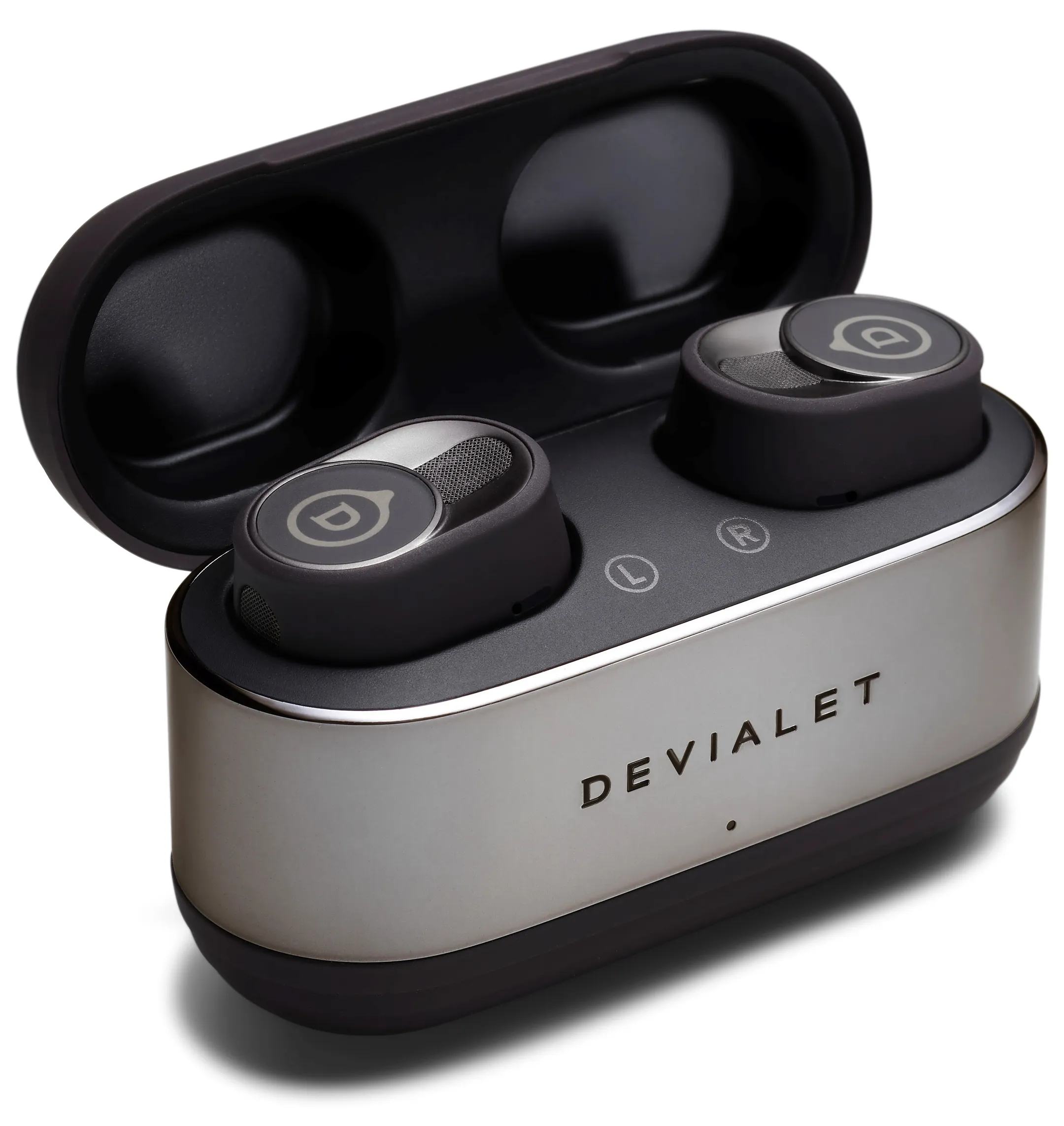 DEVIALET Écouteurs sans fil Gemini II avec réduction de bruit adaptative - Matte Black image