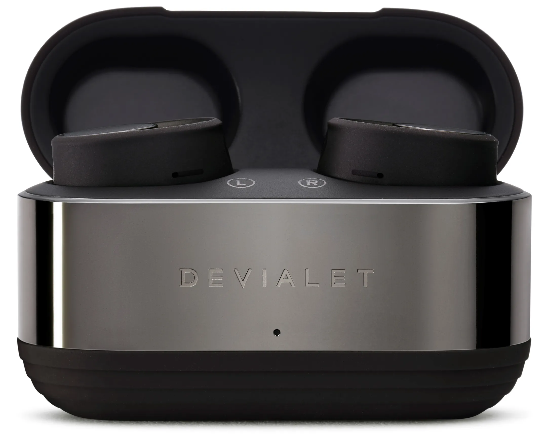 DEVIALET Écouteurs sans fil Gemini II avec réduction de bruit adaptative - Matte Black image