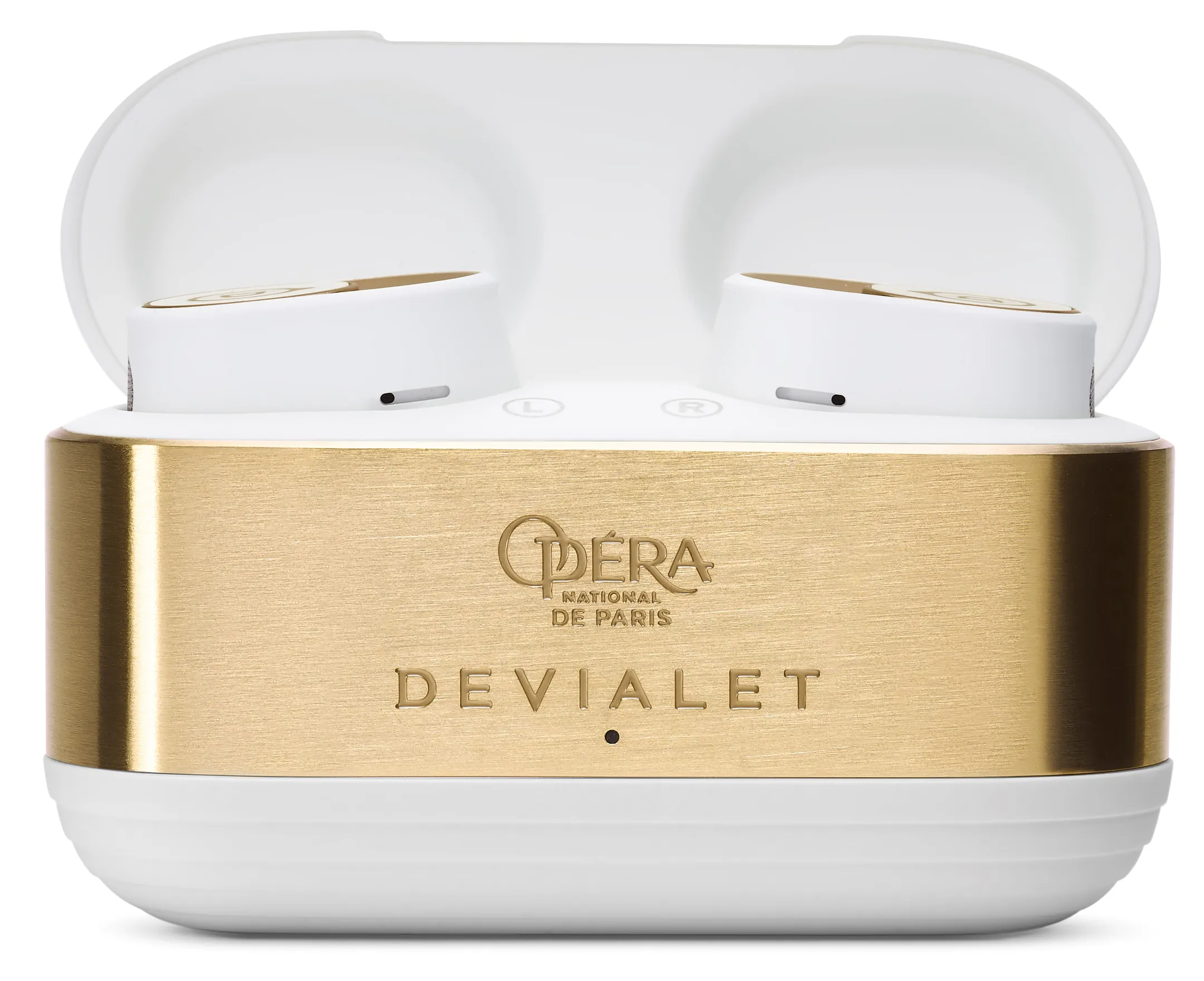 DEVIALET Écouteurs sans fil Gemini II Opéra de Paris avec réduction de bruit adaptative - Gold image