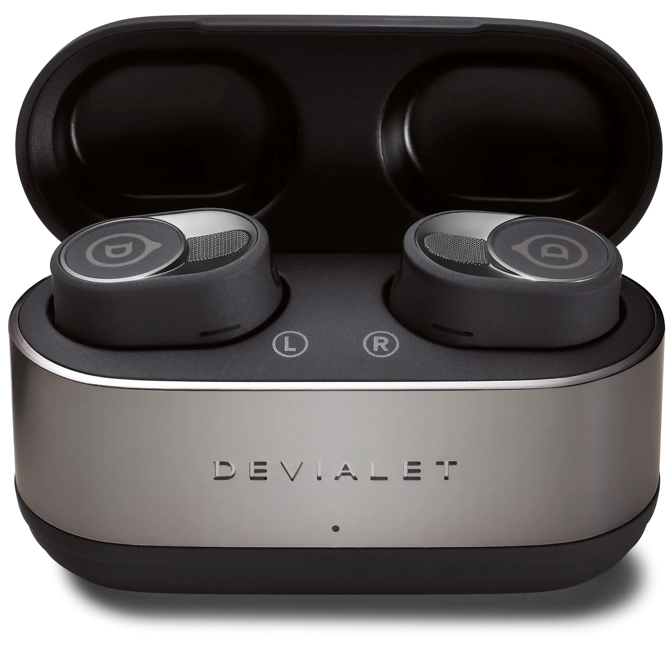 DEVIALET Écouteurs sans fil Gemini II avec réduction de bruit adaptative - Matte Black image