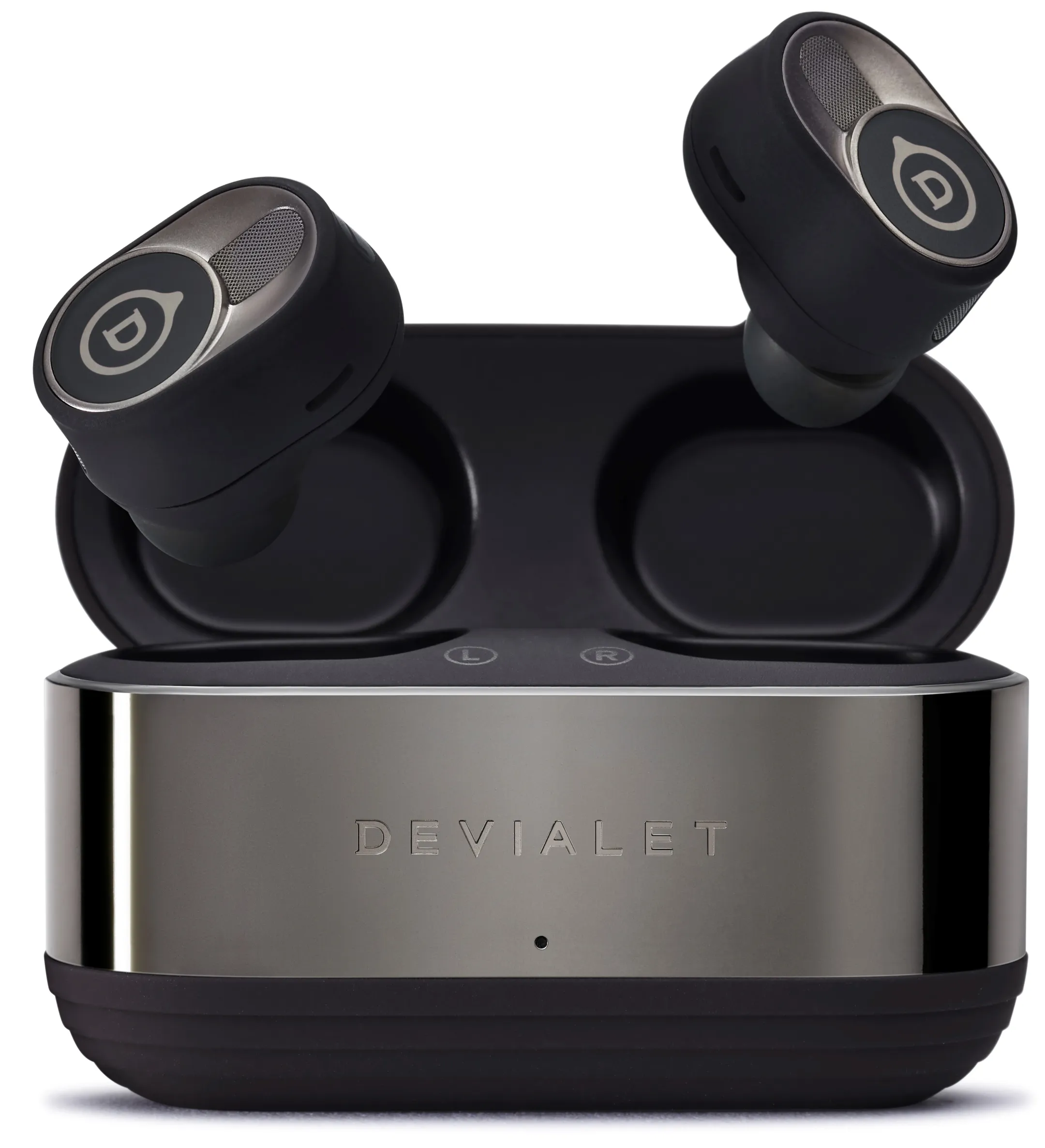 DEVIALET Écouteurs sans fil Gemini II avec réduction de bruit adaptative - Matte Black image