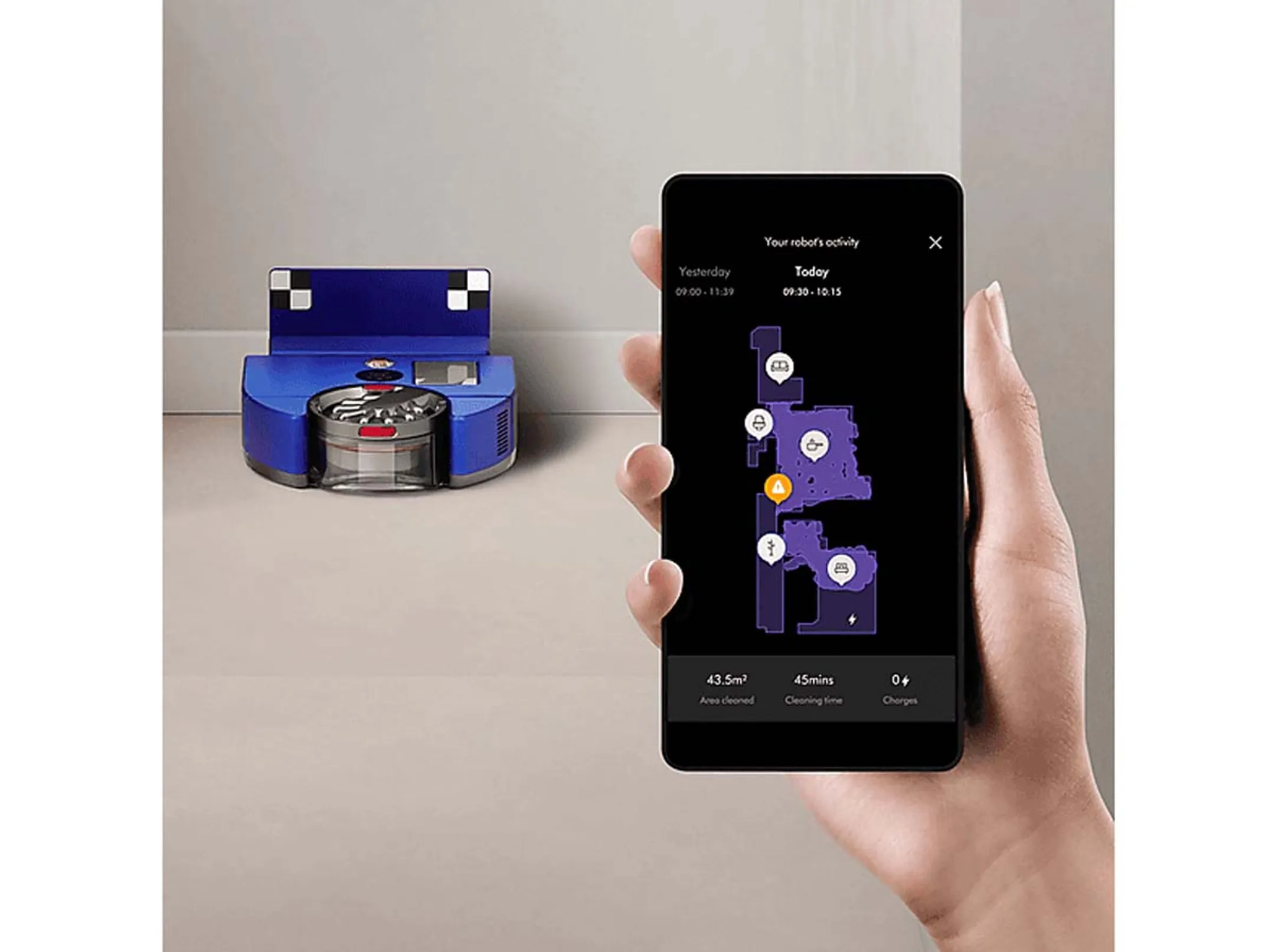 Dyson Aspirateur robot 360 Vis Nav image
