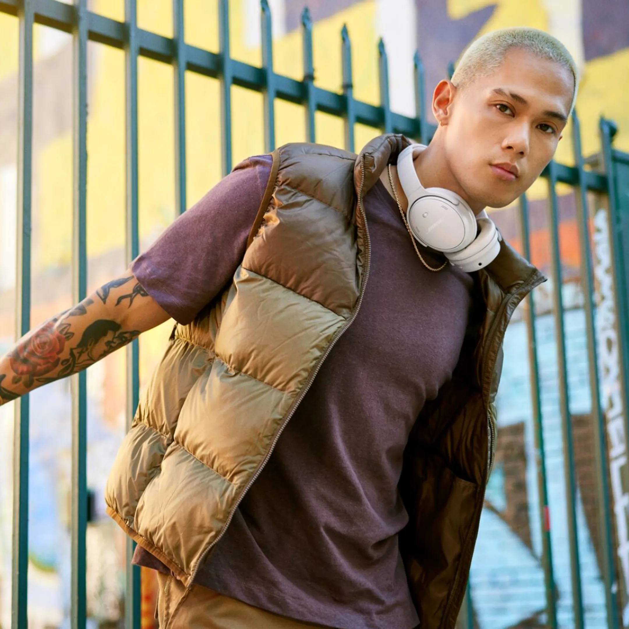 Bose Casque sans fil QuietComfort (2023) - Blanc image