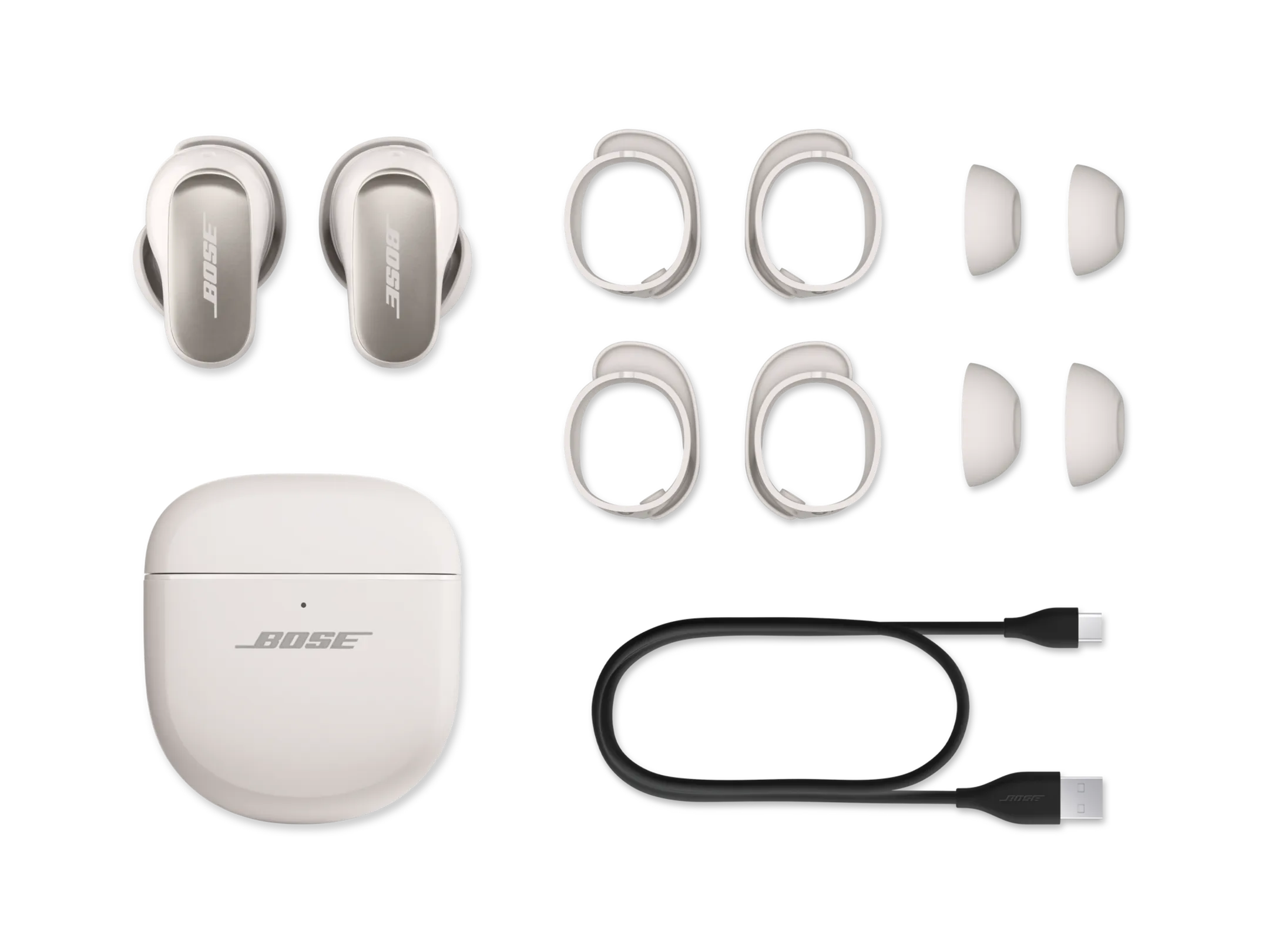 Bose QuietComfort Ultra Wireless Earphones - White image