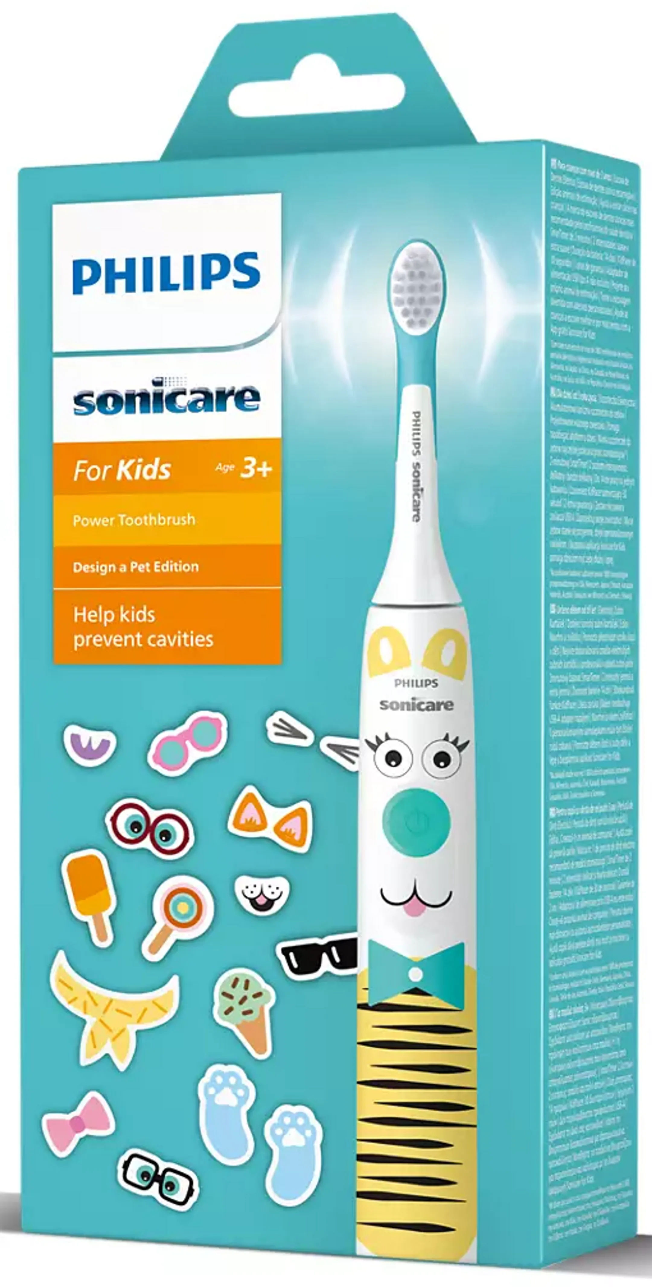 Philips Sonicare for Kids electric toothbrush - HX3601/01 image