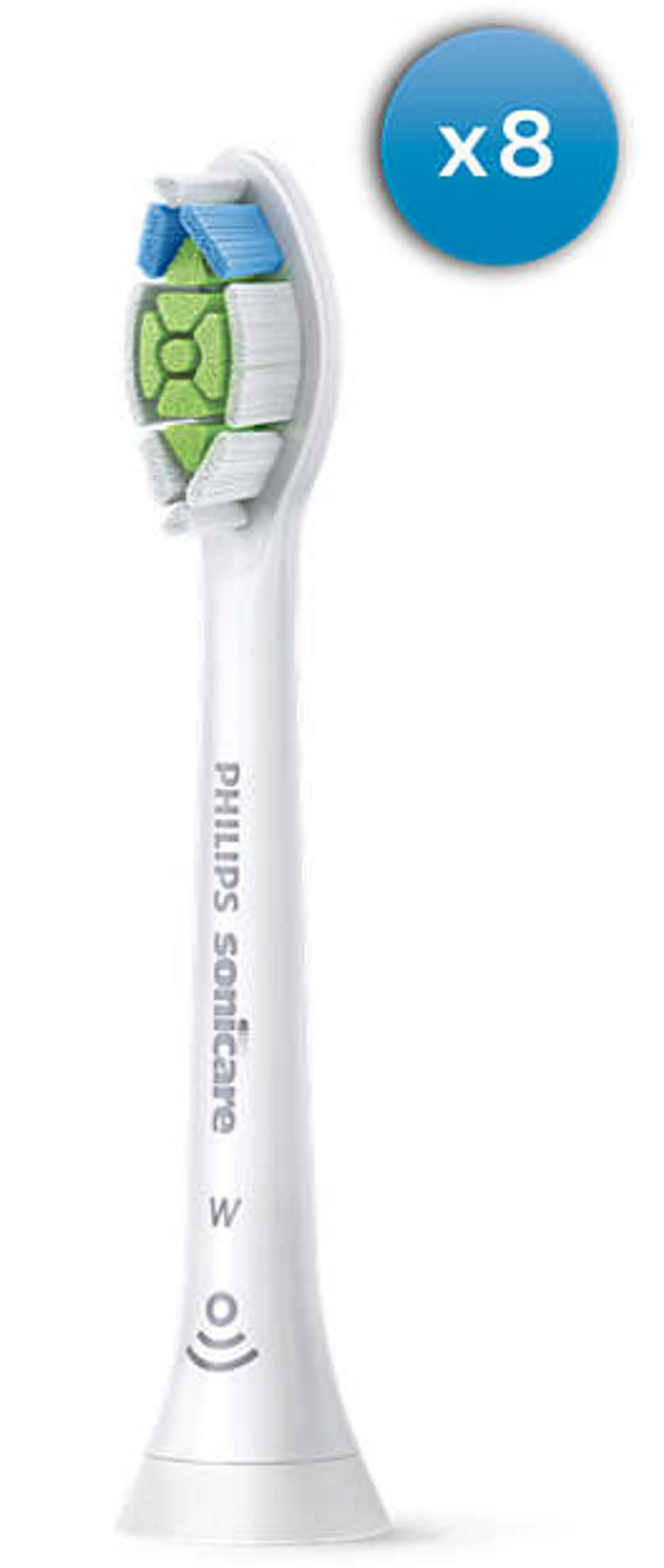 Standard-Zahnbürstenkopf - Sonicare W2 Optimal White - 8 Stück - HX6068/12