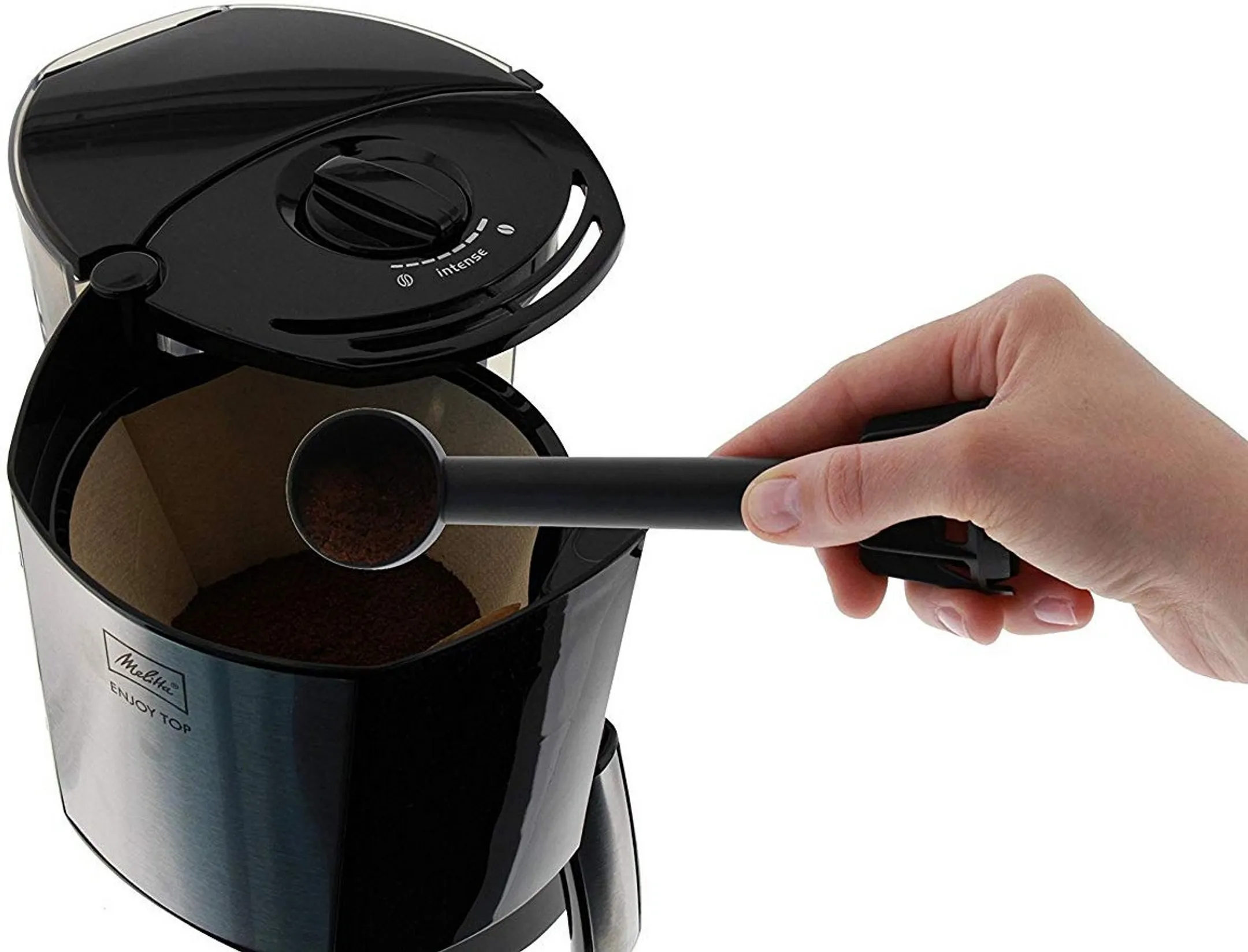 Melitta Melitta 1017-08 freestanding Drip coffee maker 10cups Black coffee maker image