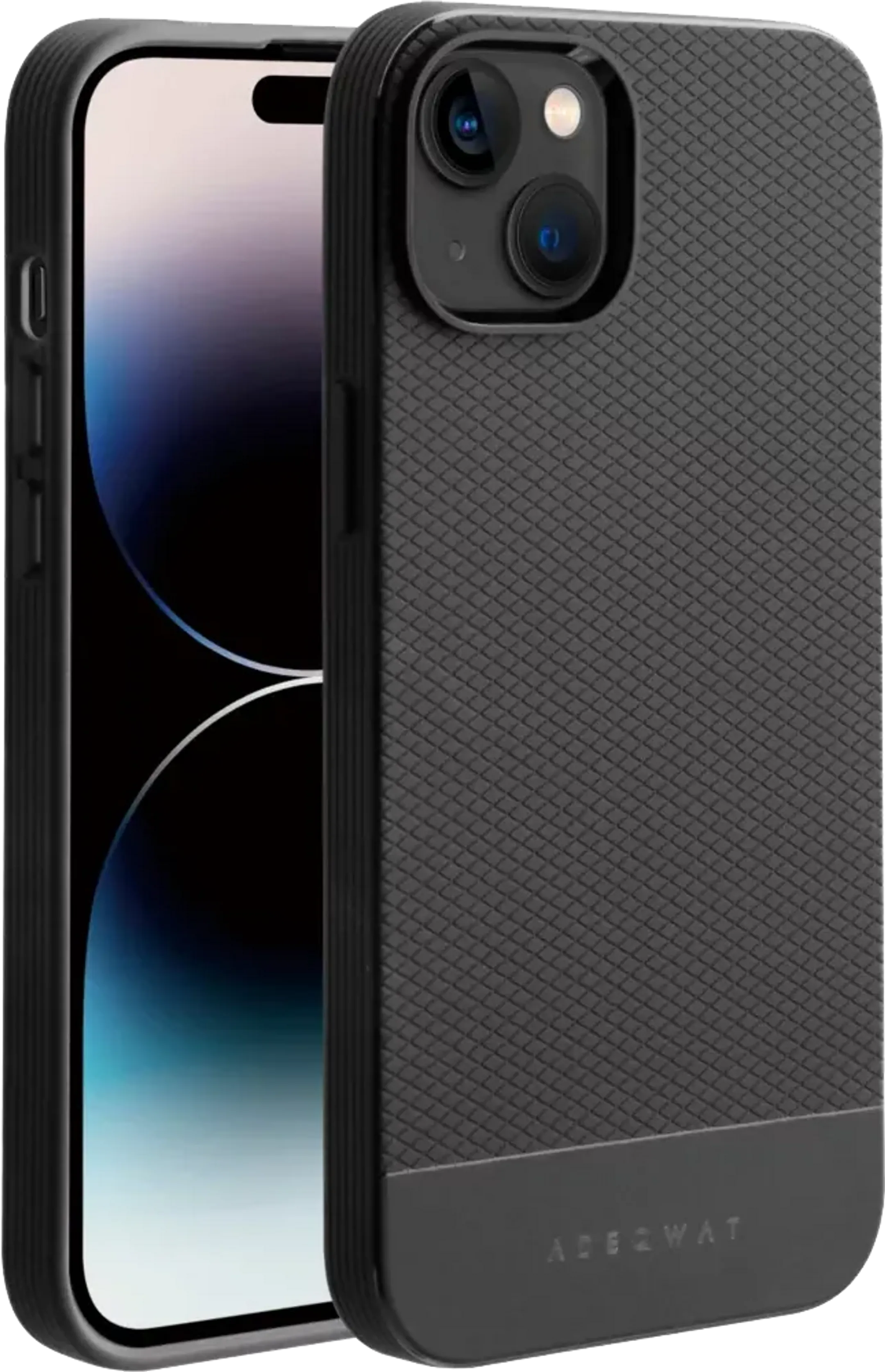 Bundle product Coque Soft Protect pour iPhone 15 - Noir