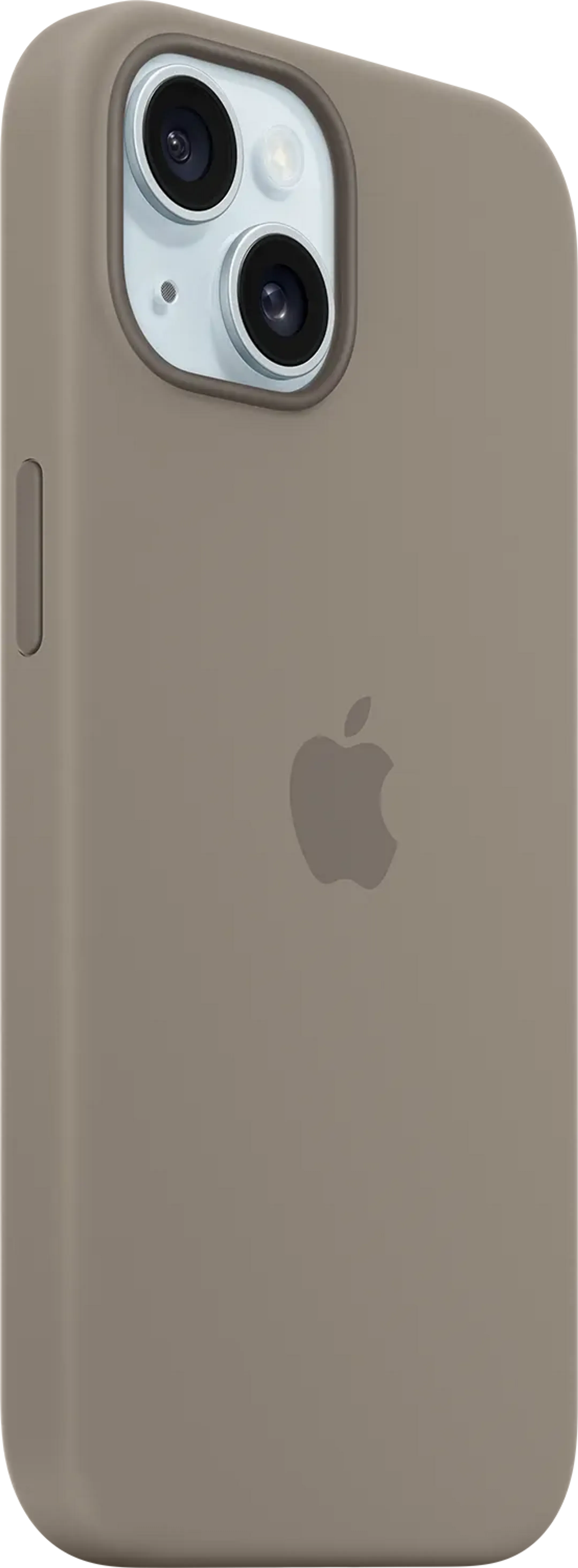 Apple iPhone 15 Silikon Case mit MagSafe – Tonbraun image