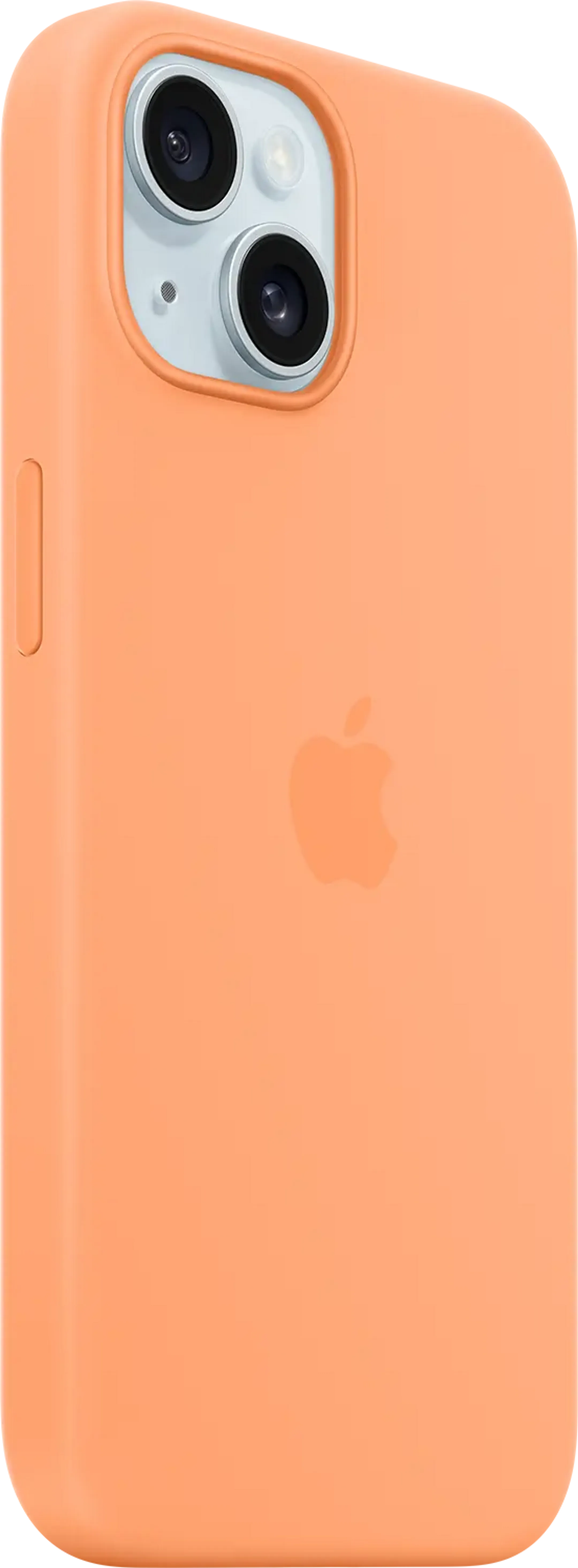 Apple iPhone 15 Silikon Case mit MagSafe – Sorbet Orange image