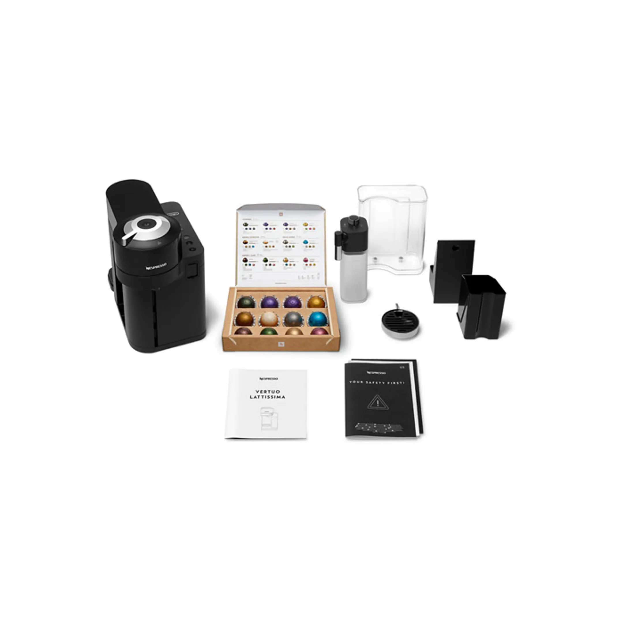 De'Longhi Nespresso Vertuo Lattissima ENV300.B - Black image