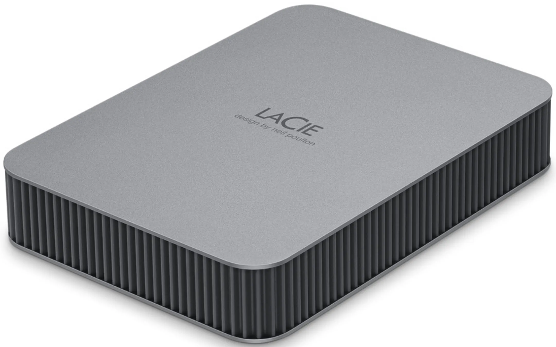 Lacie Disque Dur externe Mobile Drive Secure - 4 To - Gris - STLR4000400 image