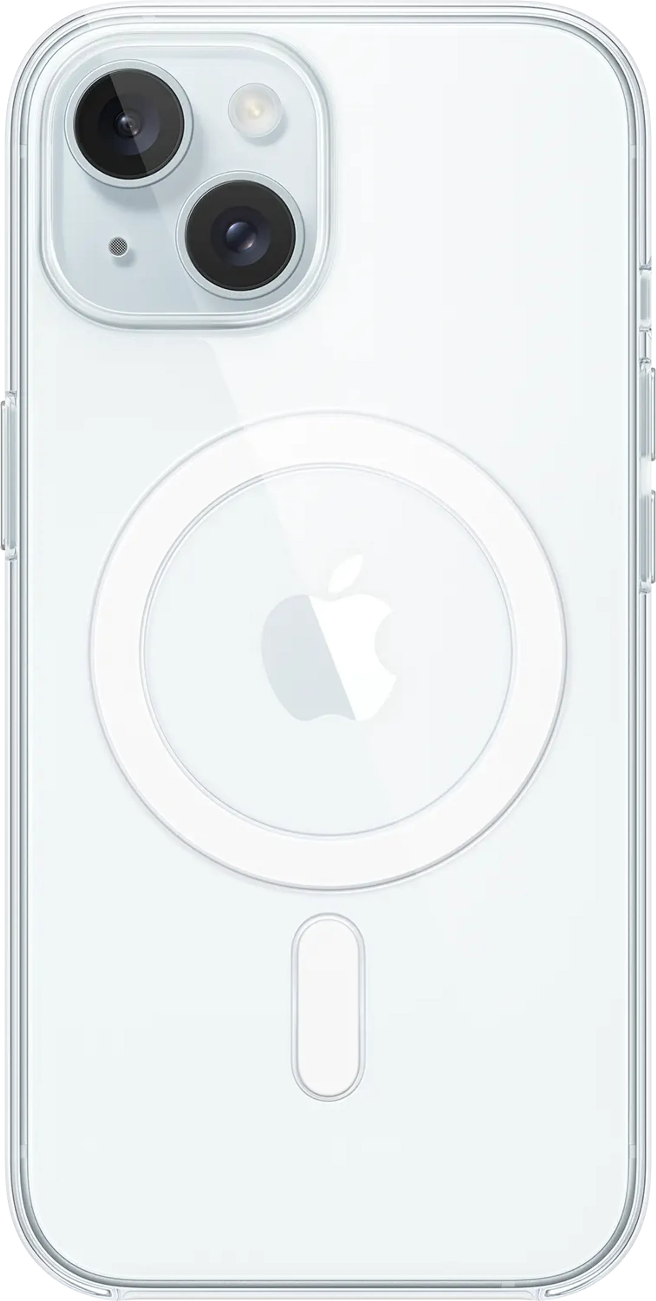 Coque transparente avec MagSafe pour iPhone 15