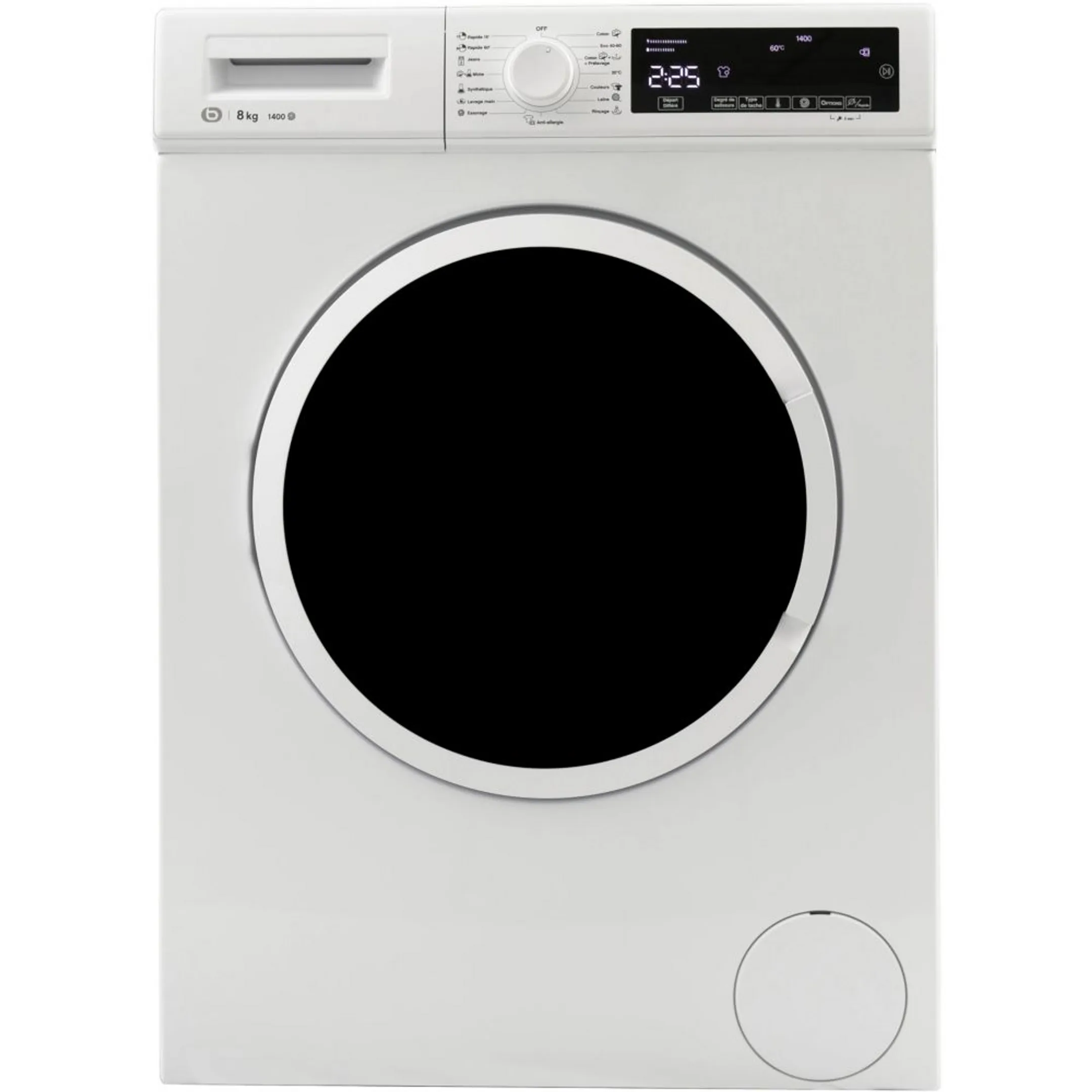 Lave-linge ELF814-3b - 8 Kg