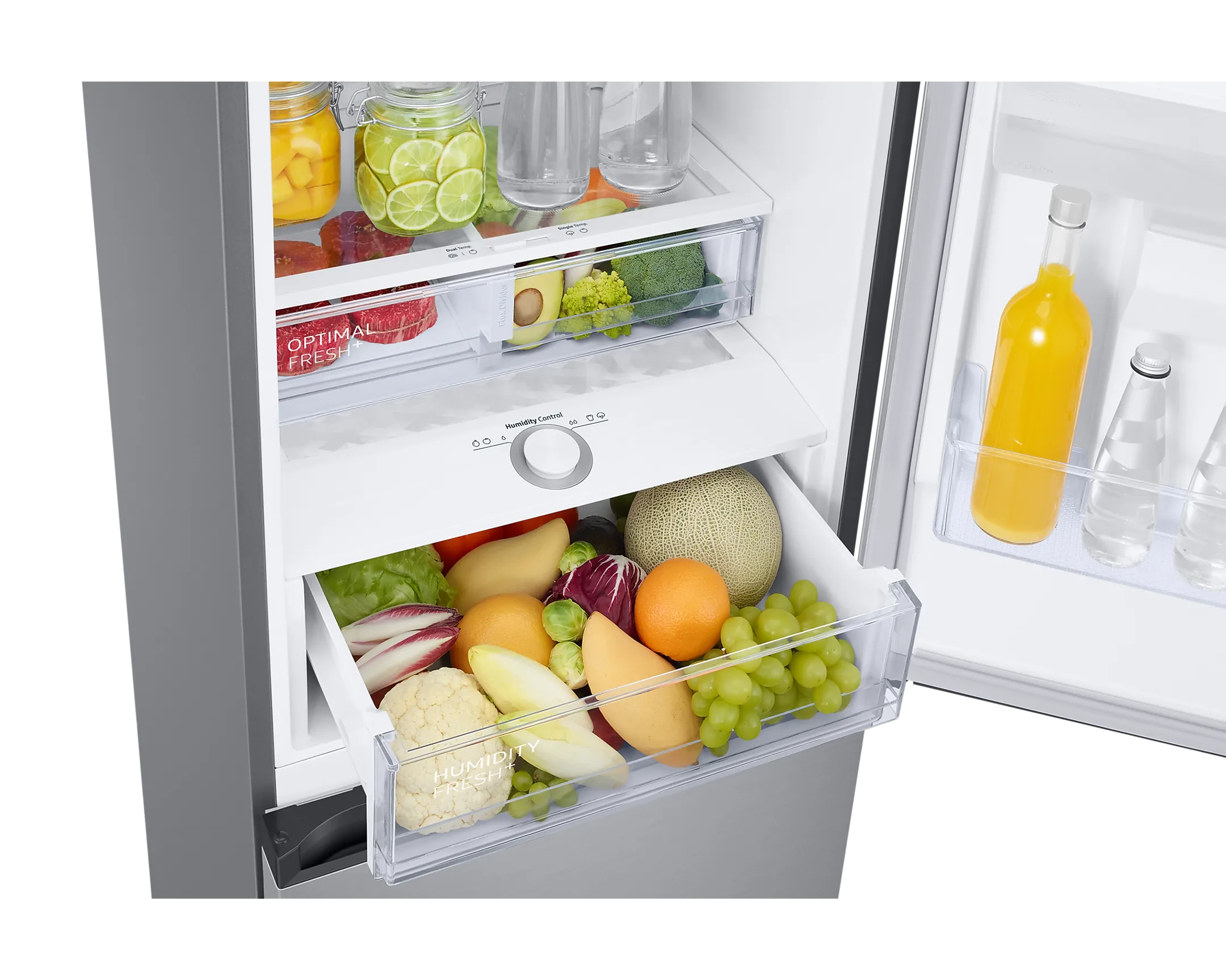 Samsung Combi Fridge Freezer SpaceMax RB38C634DSA/EF image