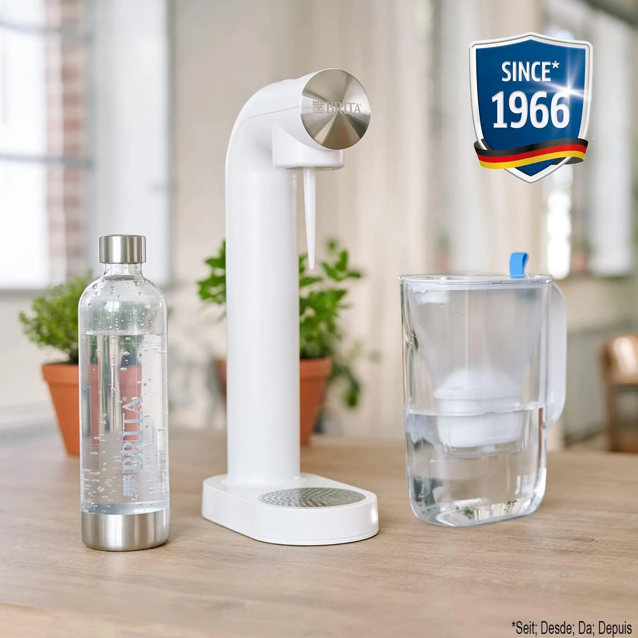 Brita Pack 2 Bouteilles 1 litres pour sodaONE  image