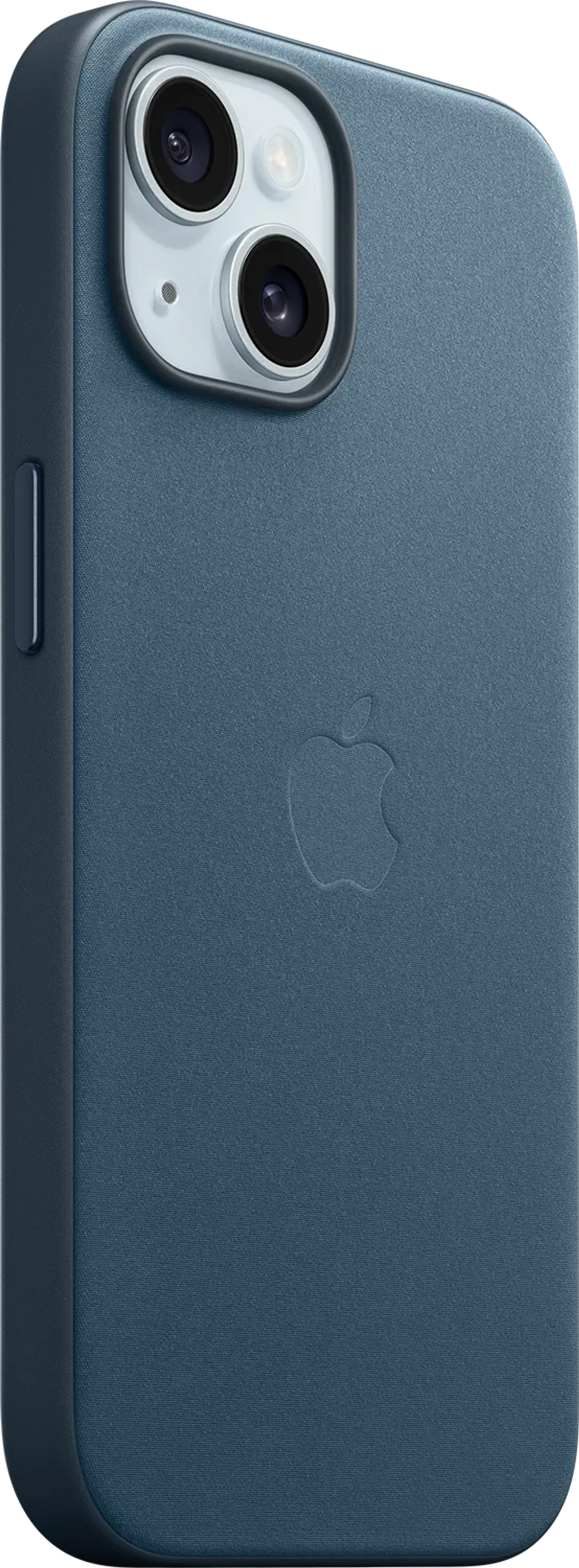 Apple Coque en tissage fin avec MagSafe pour iPhone 15 - Bleu Pacifique image