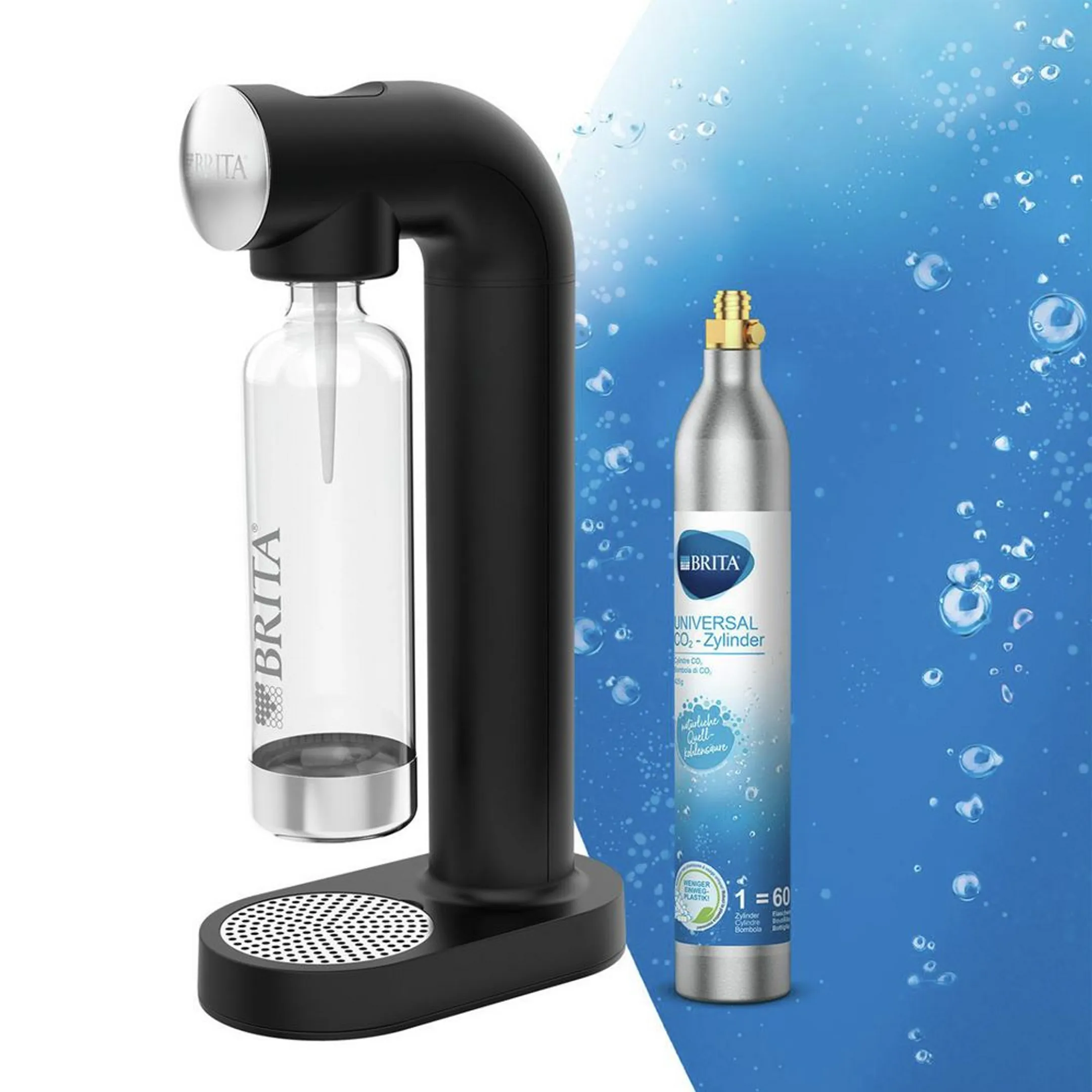 Brita Machine à eau pétillante sodaONE - Noir image