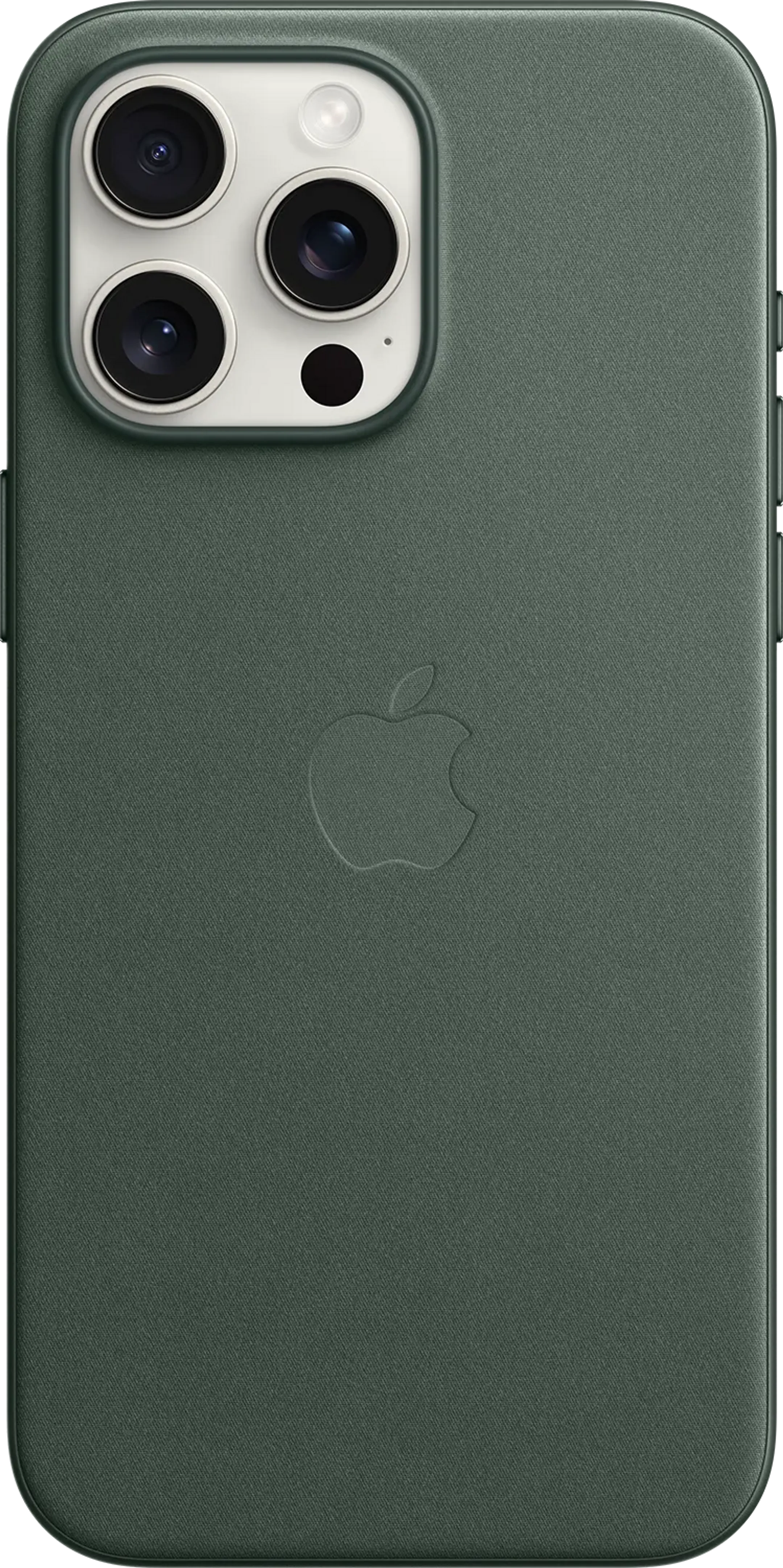 Coque en tissage fin avec MagSafe pour iPhone 15 Pro Max - Immergrün