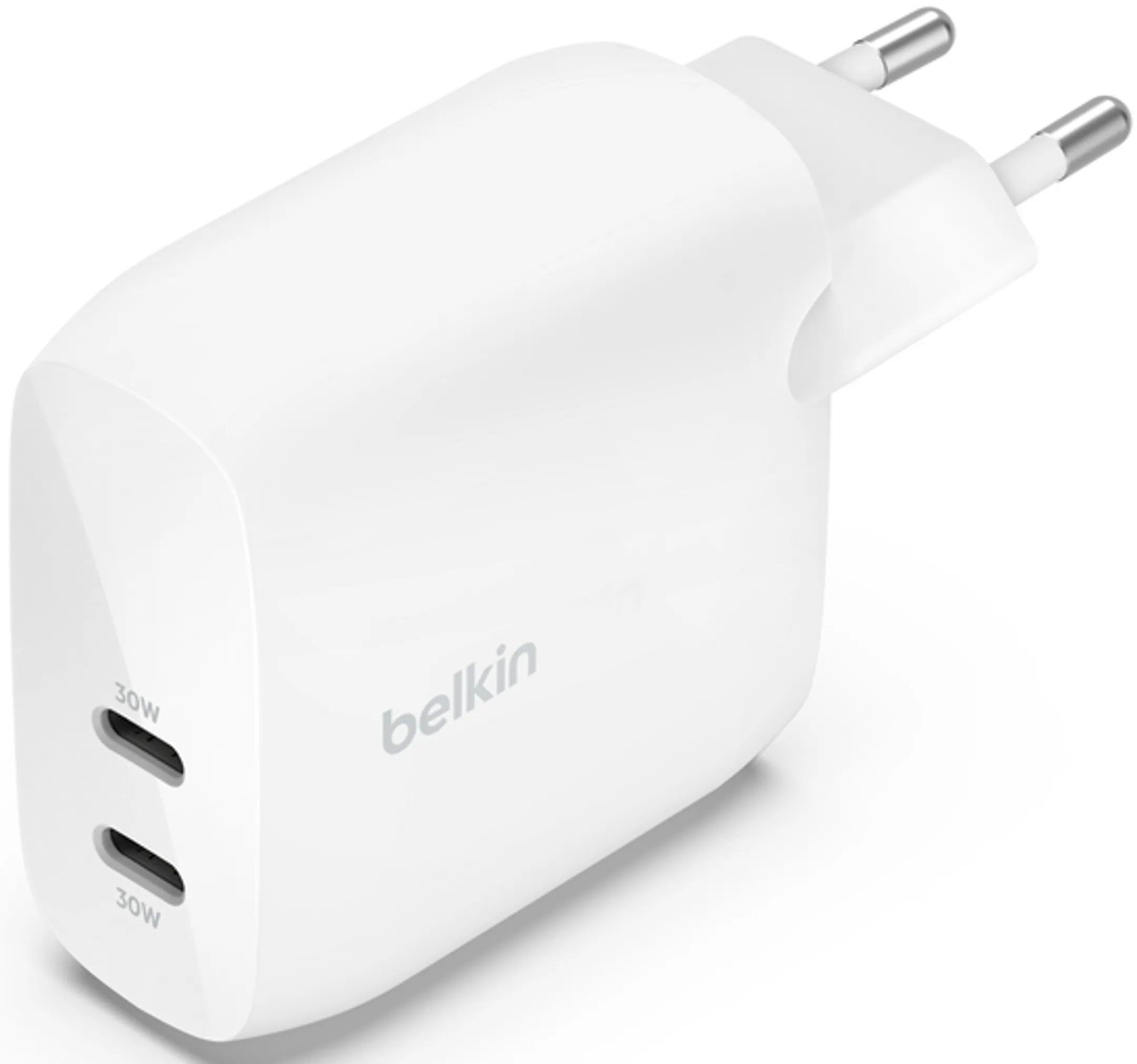 Chargeur USB-C BoostCharge Pro 60W PPS - Blanc