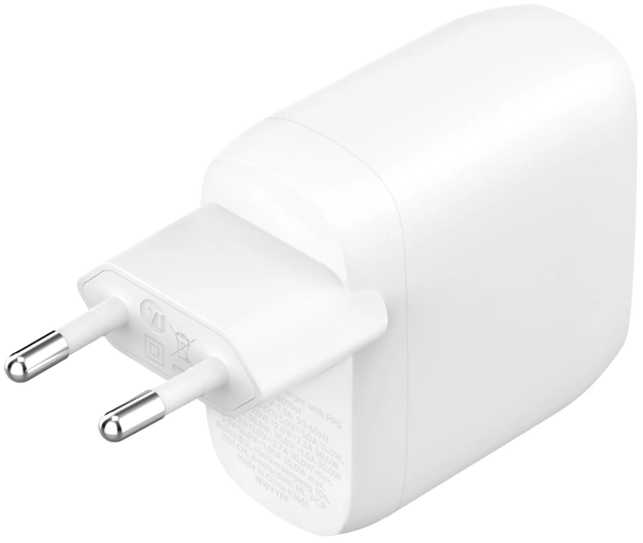Belkin BoostCharge Pro 60W PPS USB-C Charger - White image
