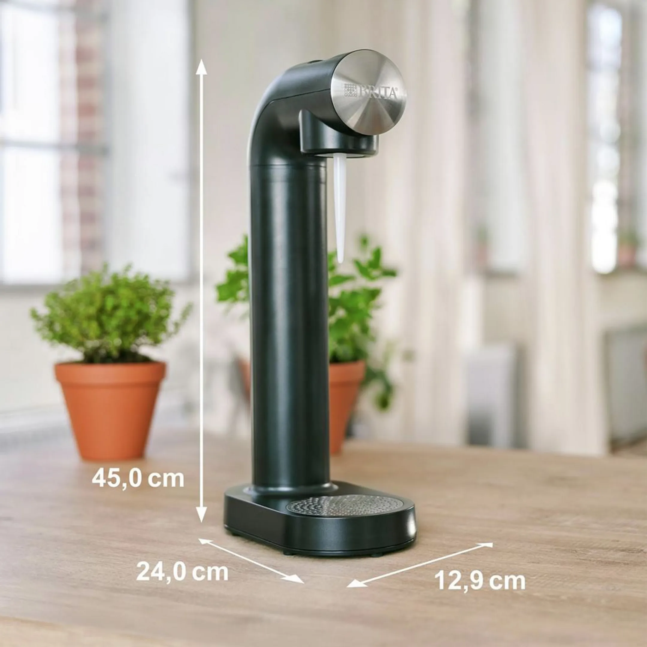 Brita Machine à eau pétillante sodaONE - Noir image