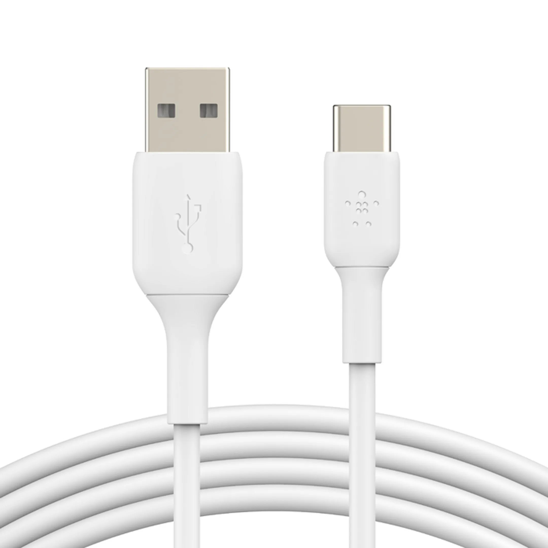 2 Kabel USB-C auf USB-A BoostCharge - 1m - Weiss