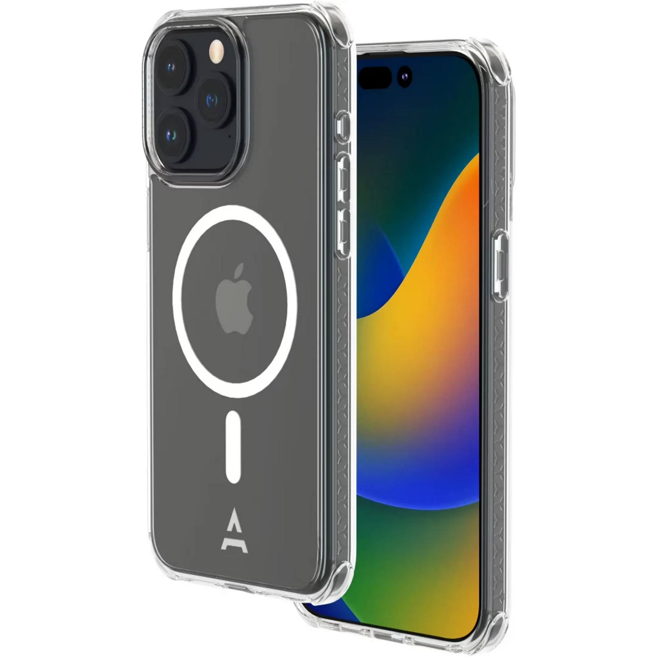 Coque MageSafe Antichoc MIF pour iPhone 15 Pro - Transparent