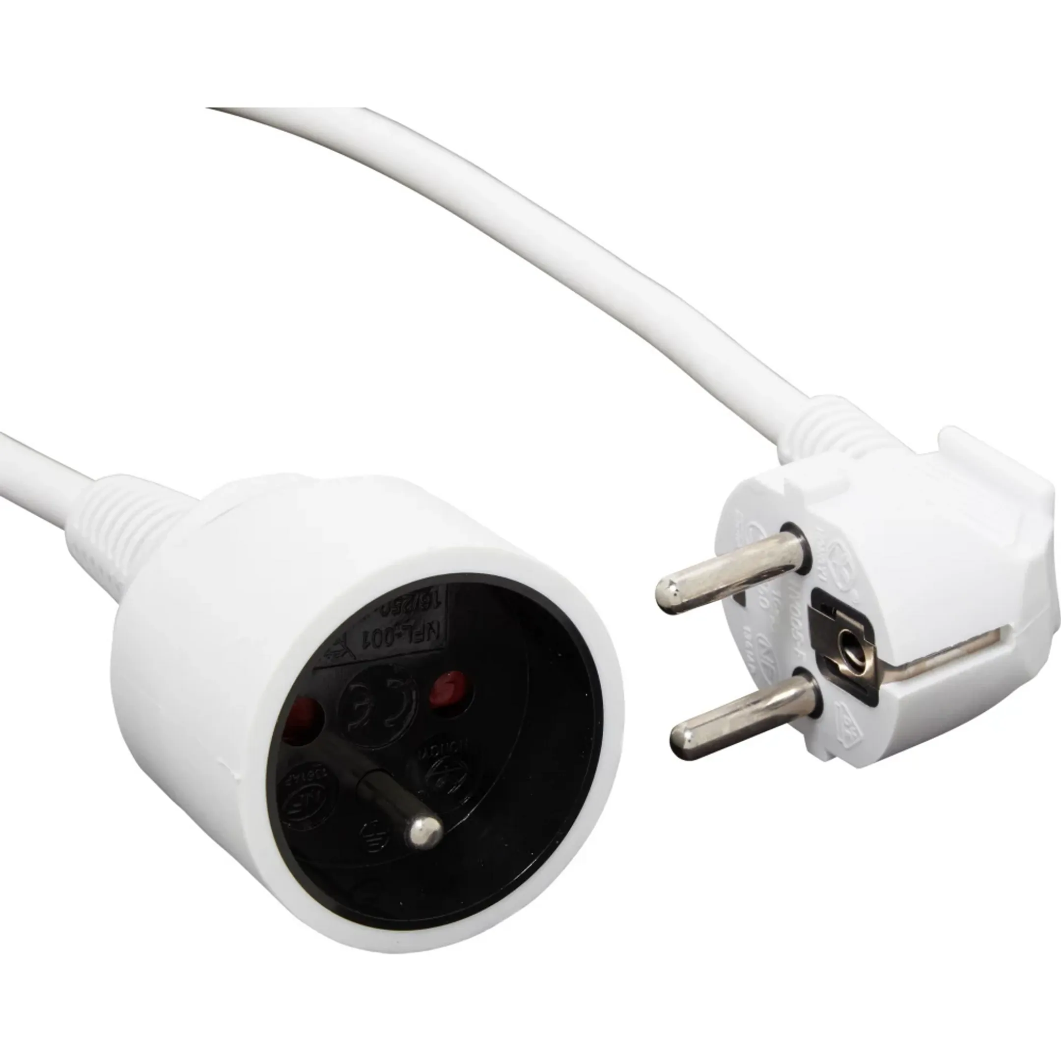 ESSENTIEL-B Extension cord 16A - 3m - White image
