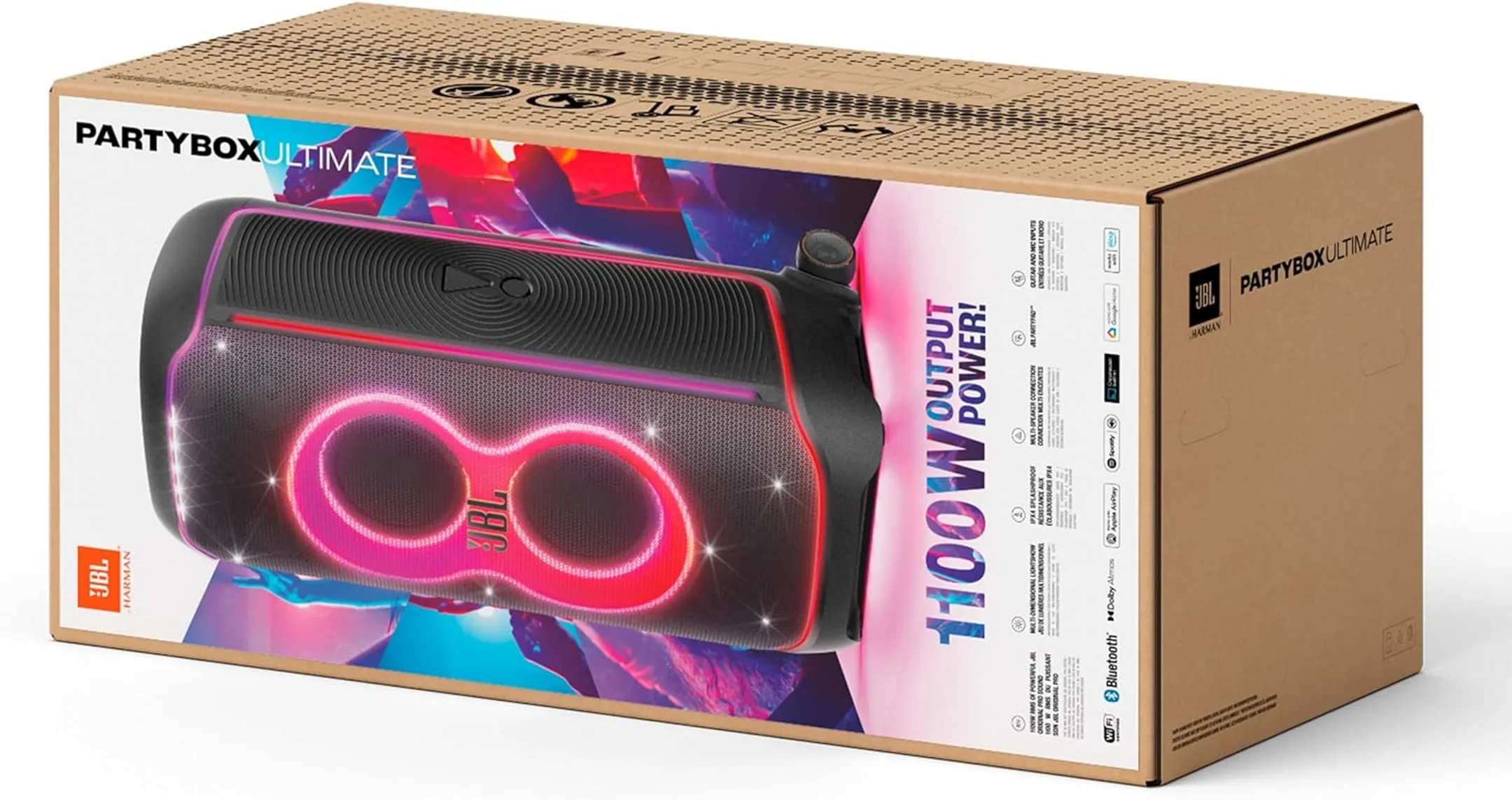 JBL PartyBox Ultimate Bluetooth-Lautsprecher - Schwarz image