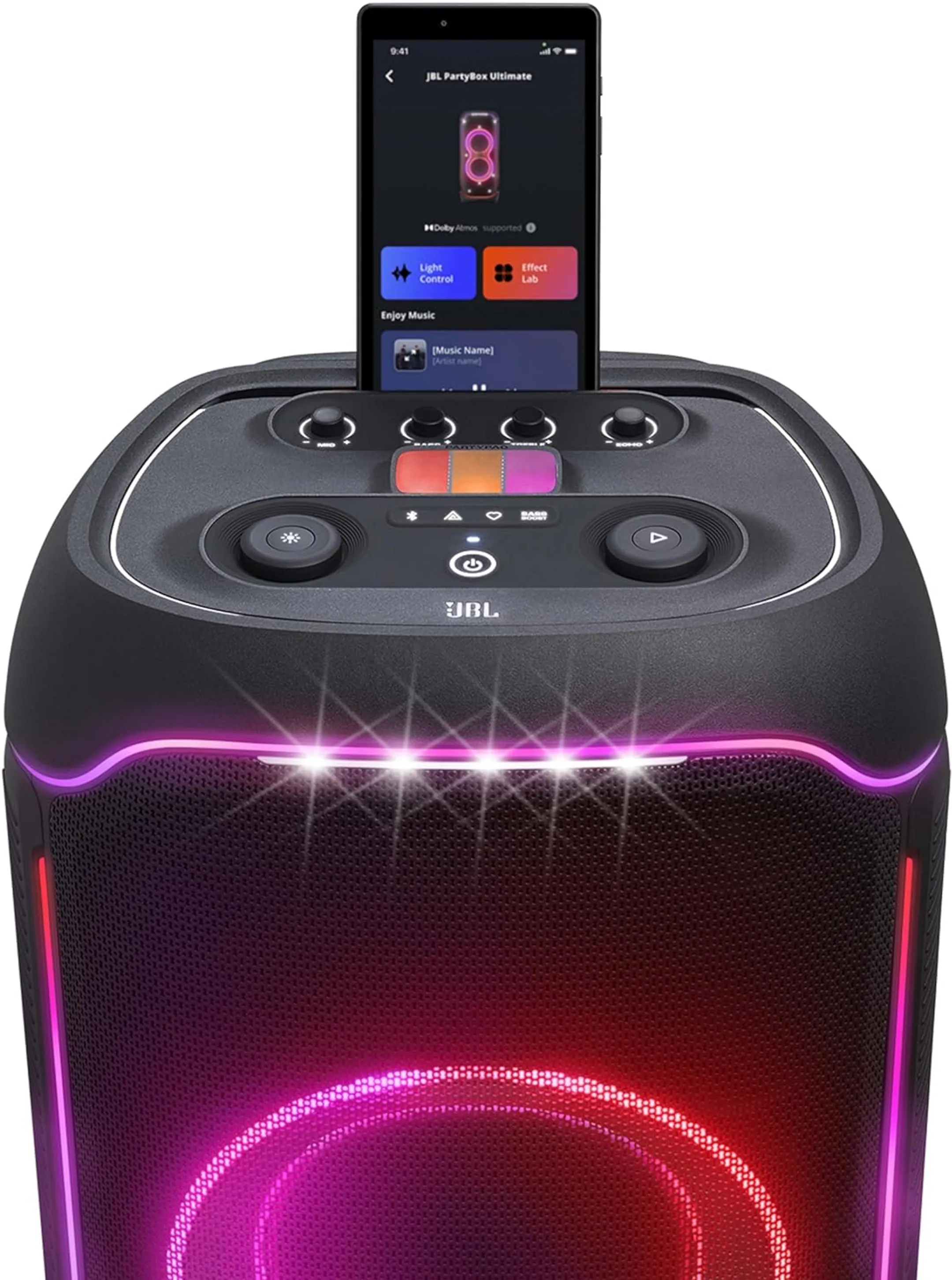 JBL PartyBox Ultimate Bluetooth-Lautsprecher - Schwarz image