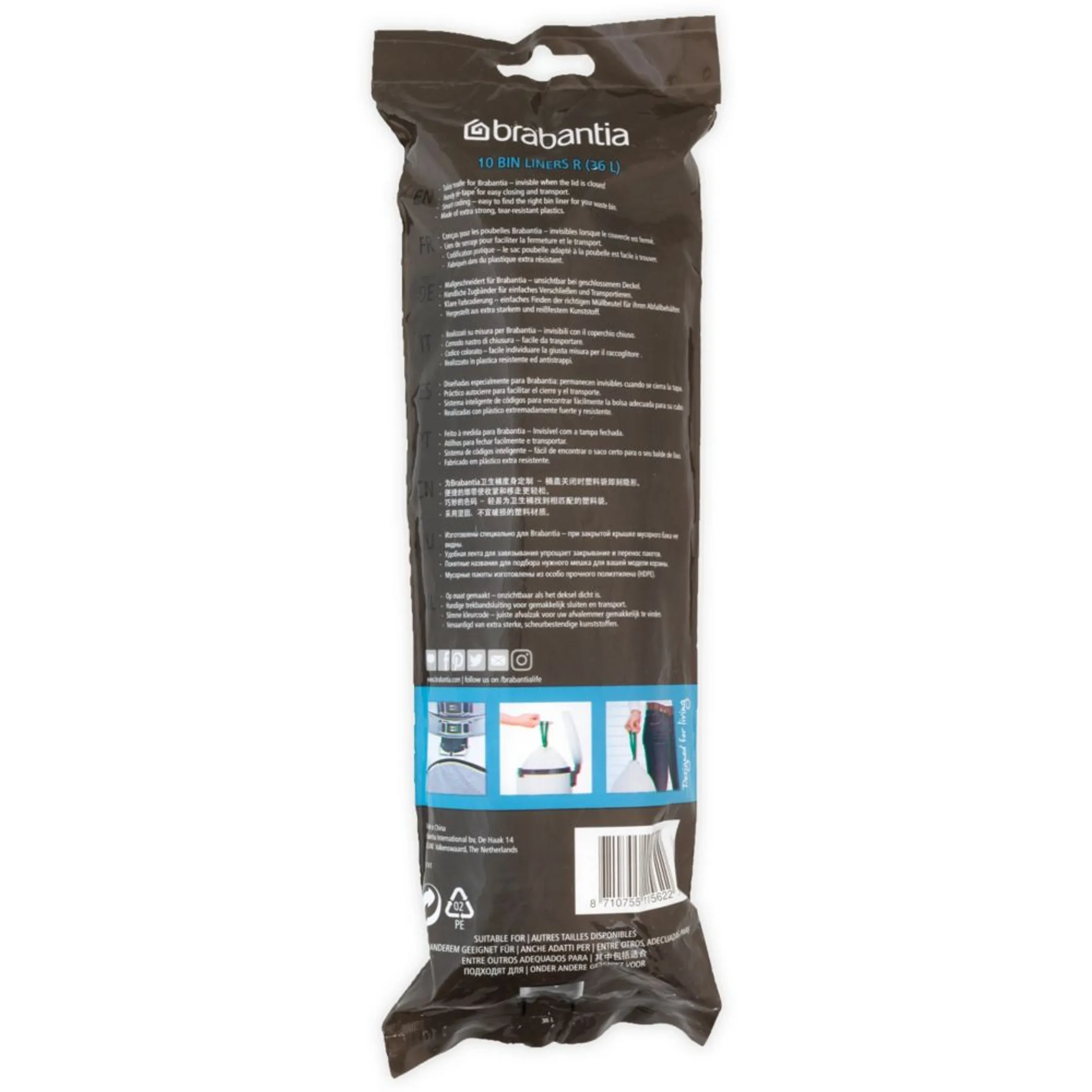 Brabantia PerfectFit R Bin Bag - 36 liters - 10 bags image